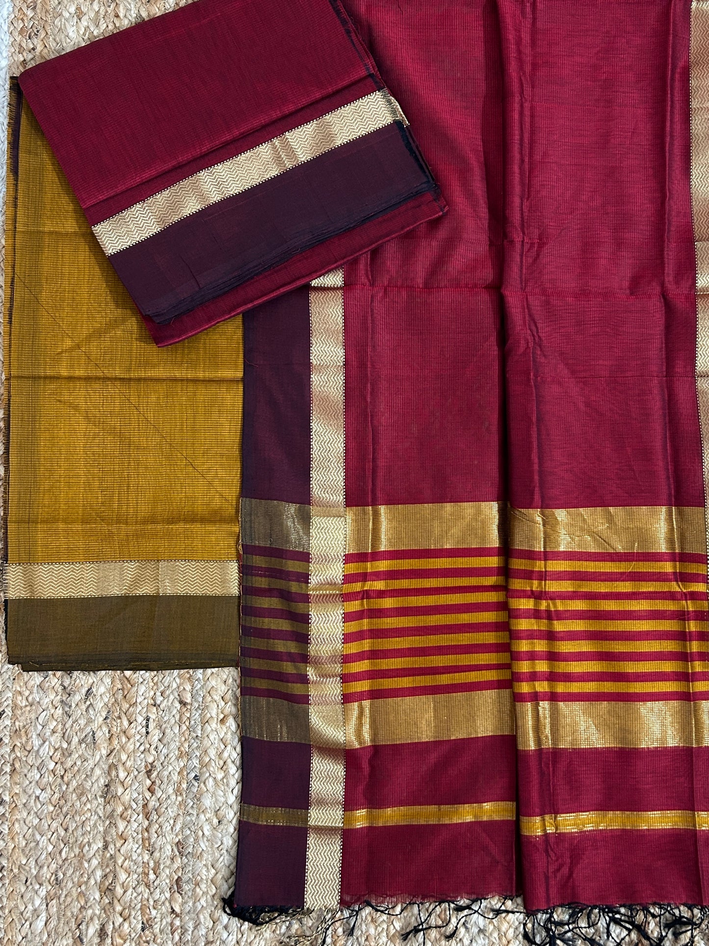 Maheshwari Silk Dress Material