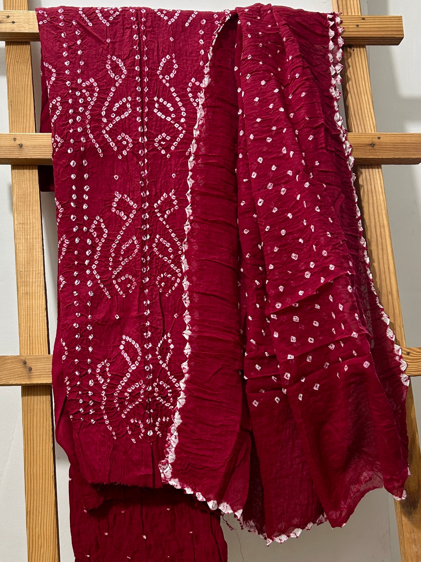 Bandhej Cotton Dress Material