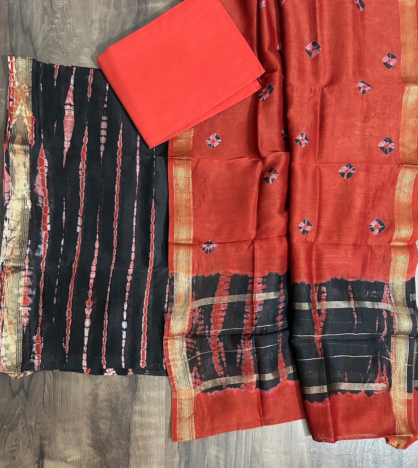 Maheshwari Silk Cotton Dress Material