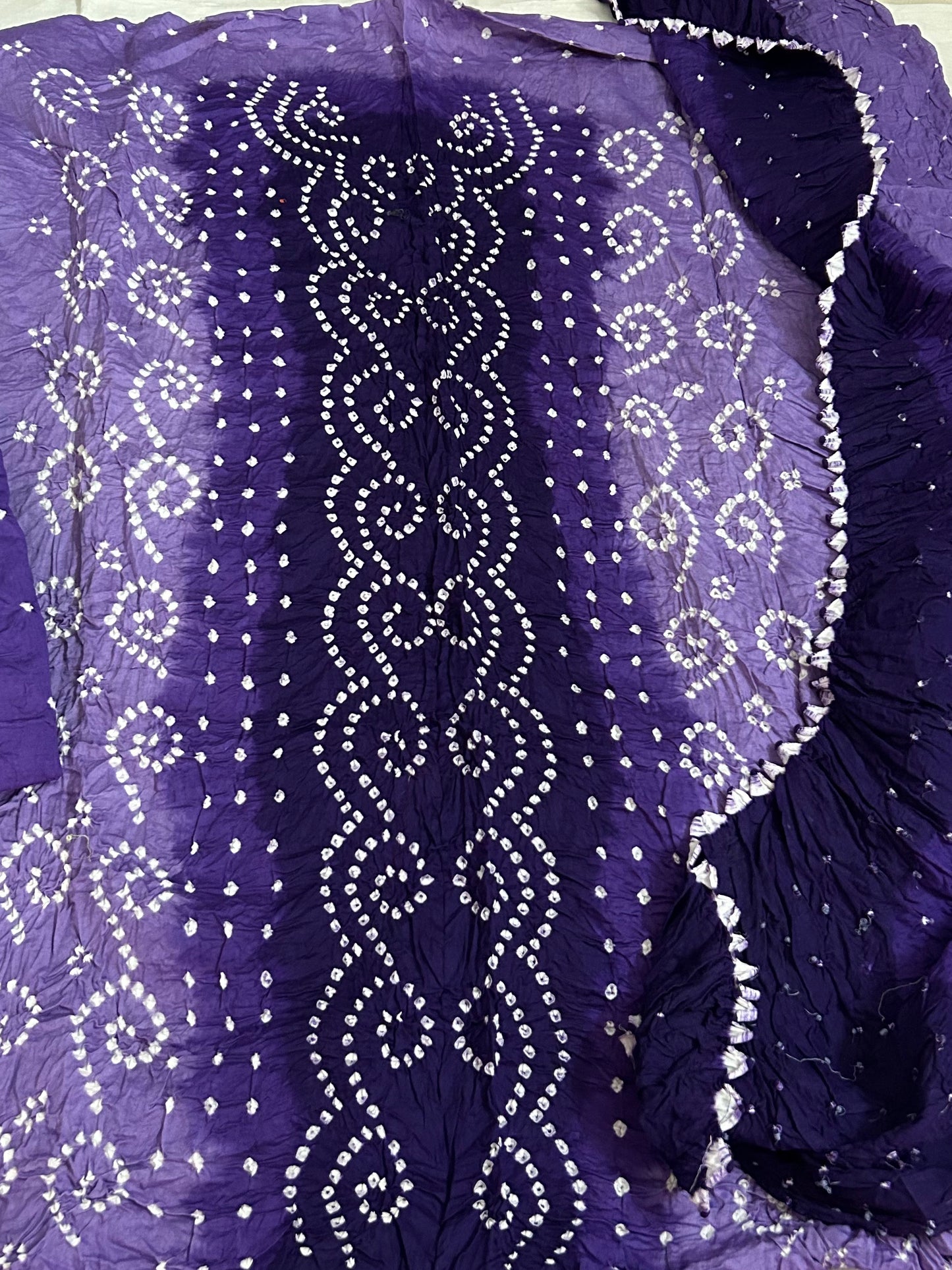 Bandhej Cotton Dress Material