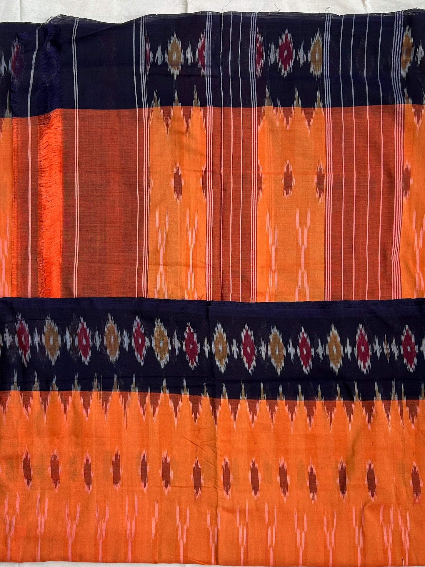 Ikat Cotton Saree