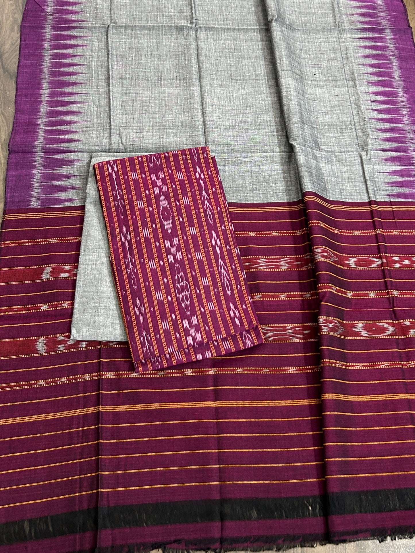 Sambalpuri ikat Cotton Dress Material
