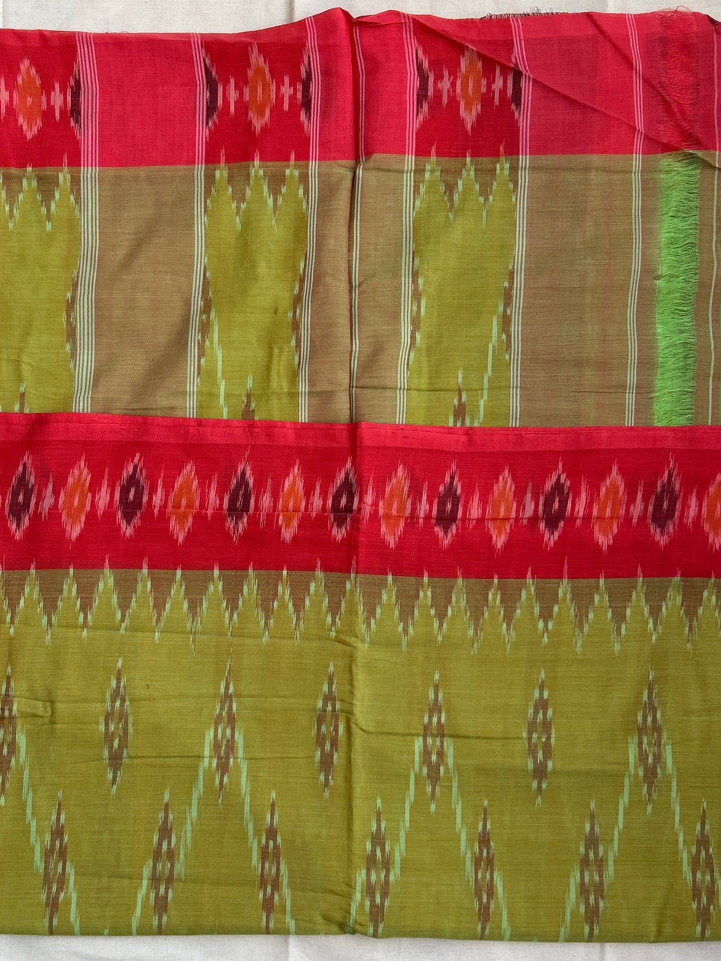 Ikat Cotton Saree