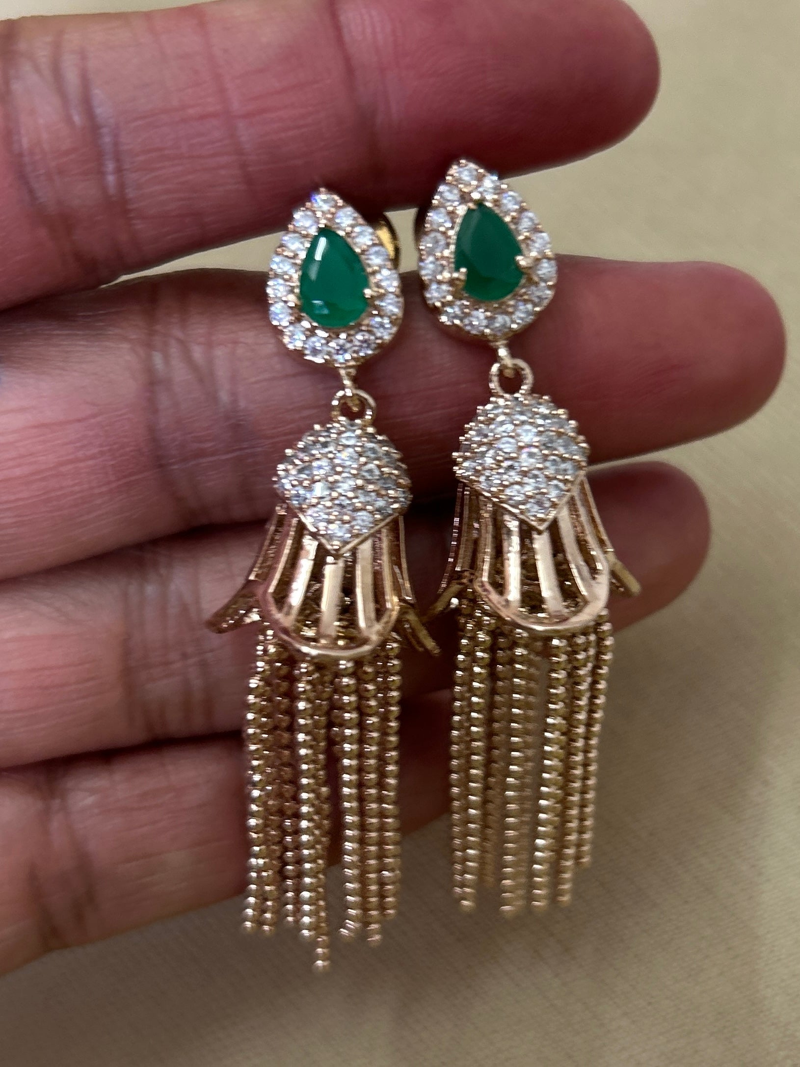 American Diamond Danglers