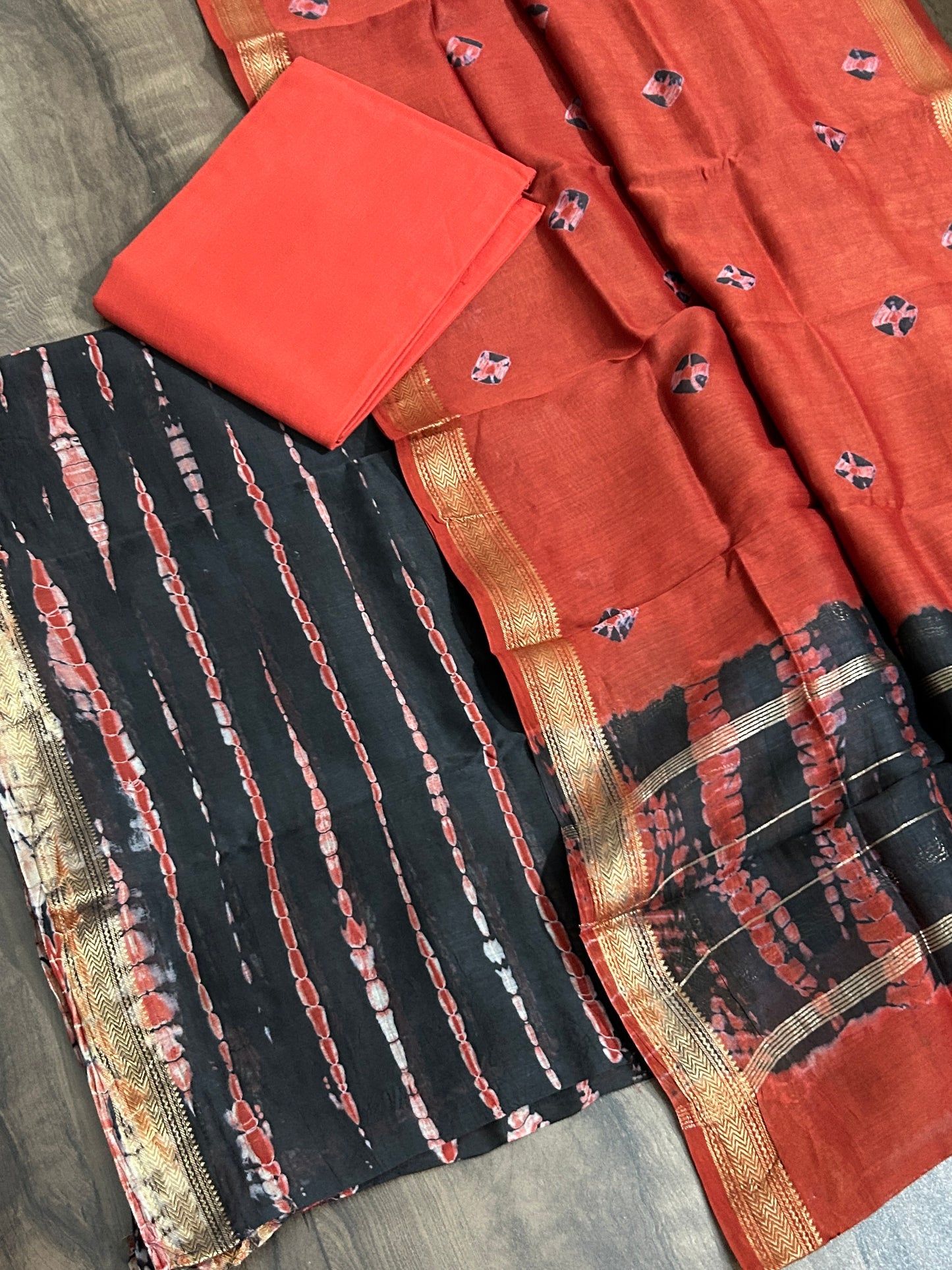 Maheshwari Silk Cotton Dress Material