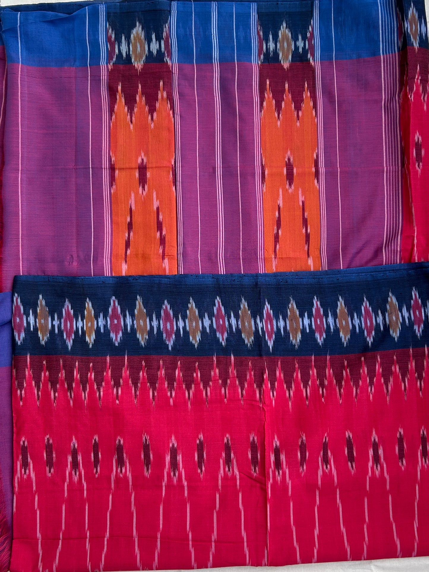 Ikat Cotton Saree