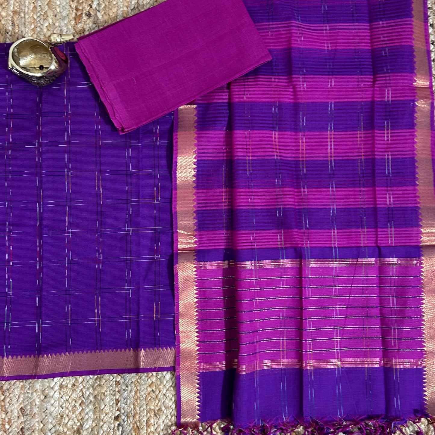 Mangalagiri Cotton Dress Material