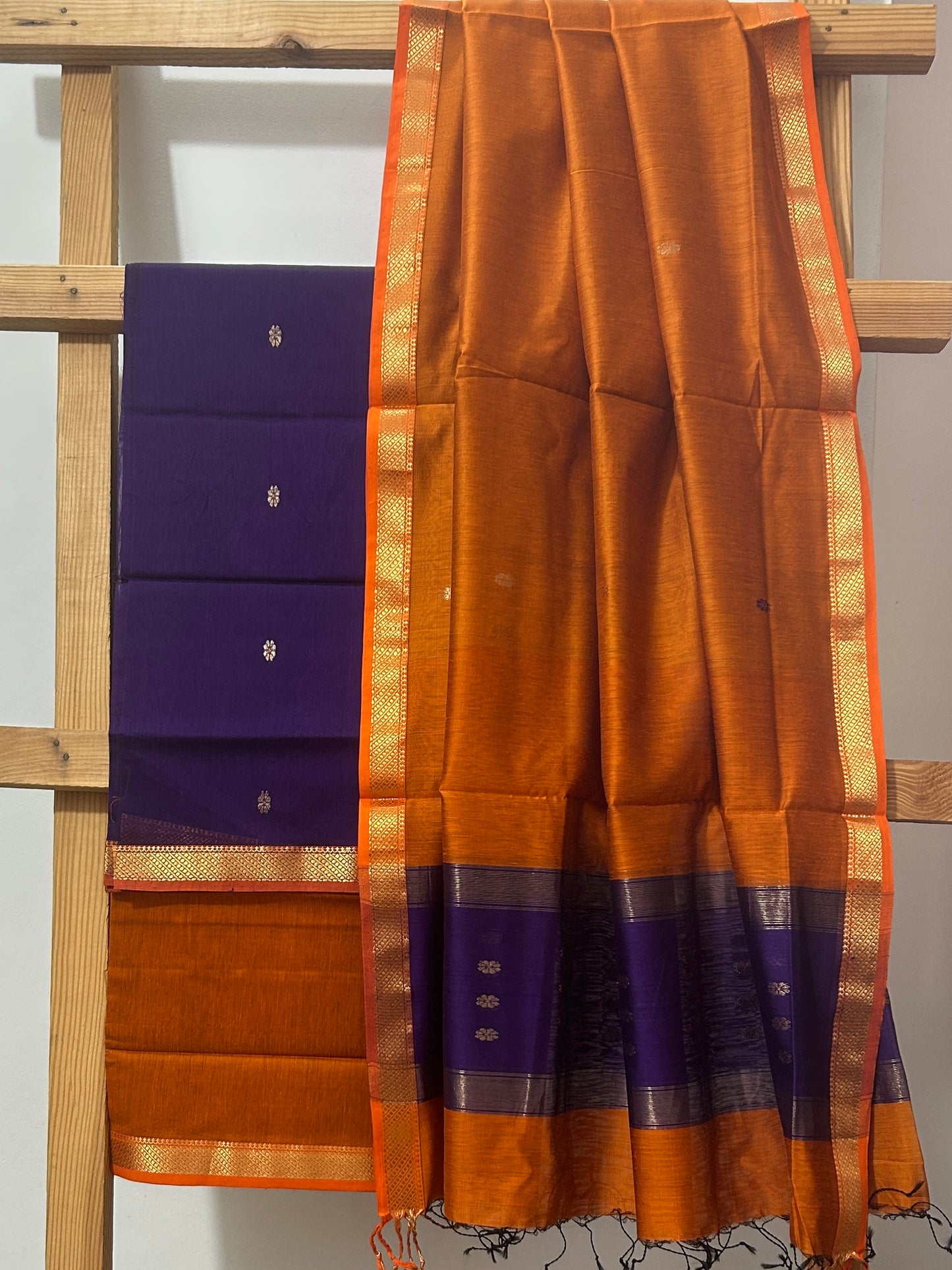 Maheshwari Silk Cotton Dress Material