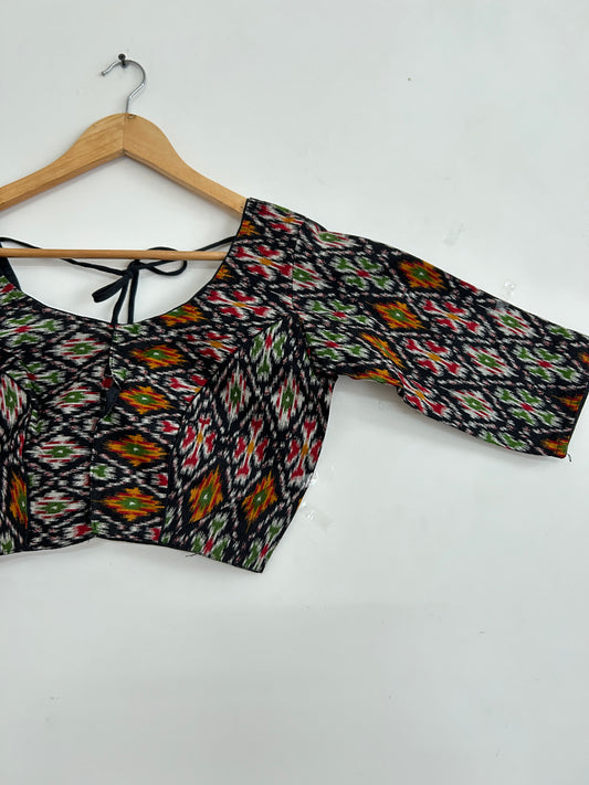 Patola Cotton Stitched Blouse 