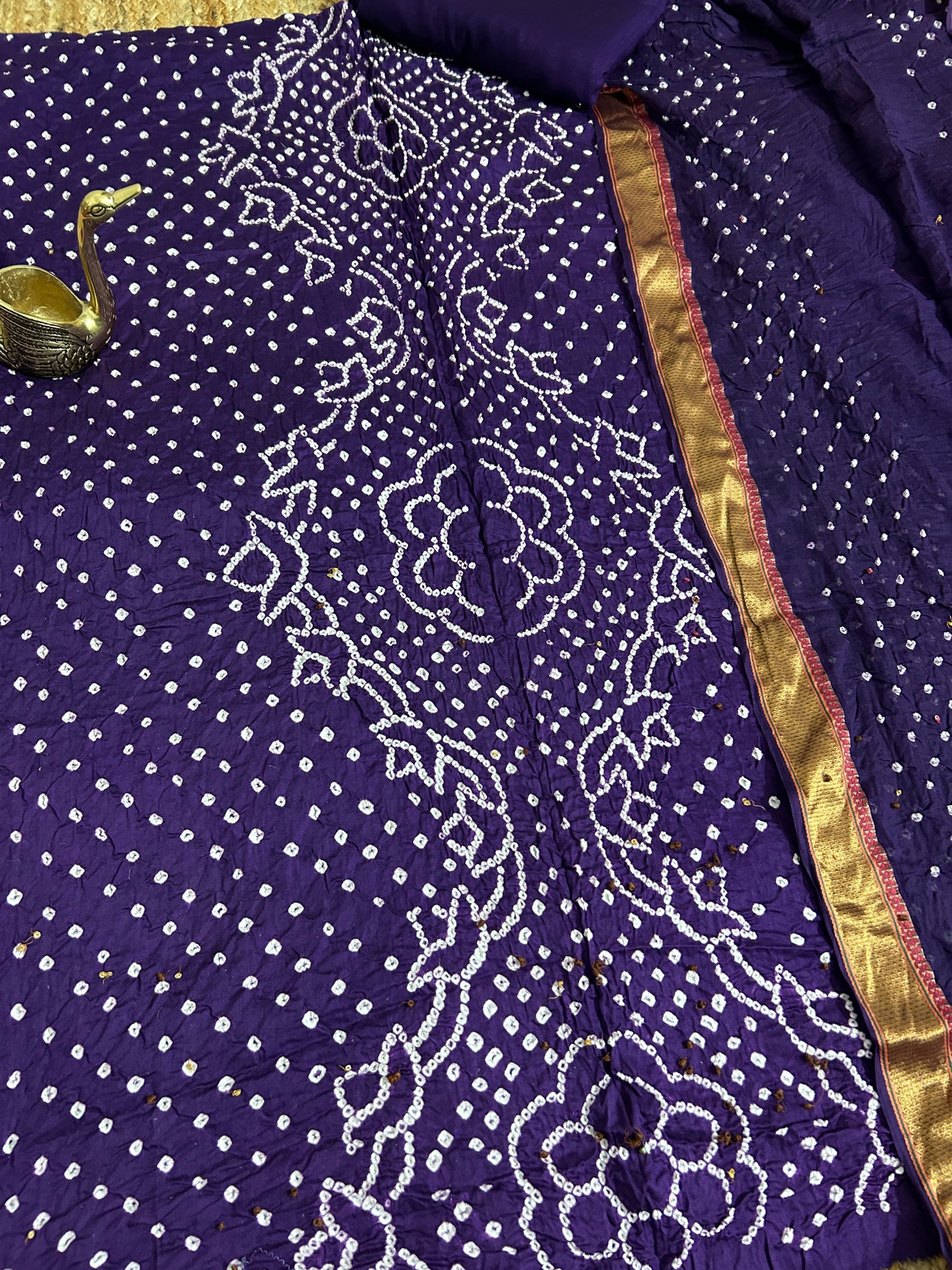 bandhej Dress Material