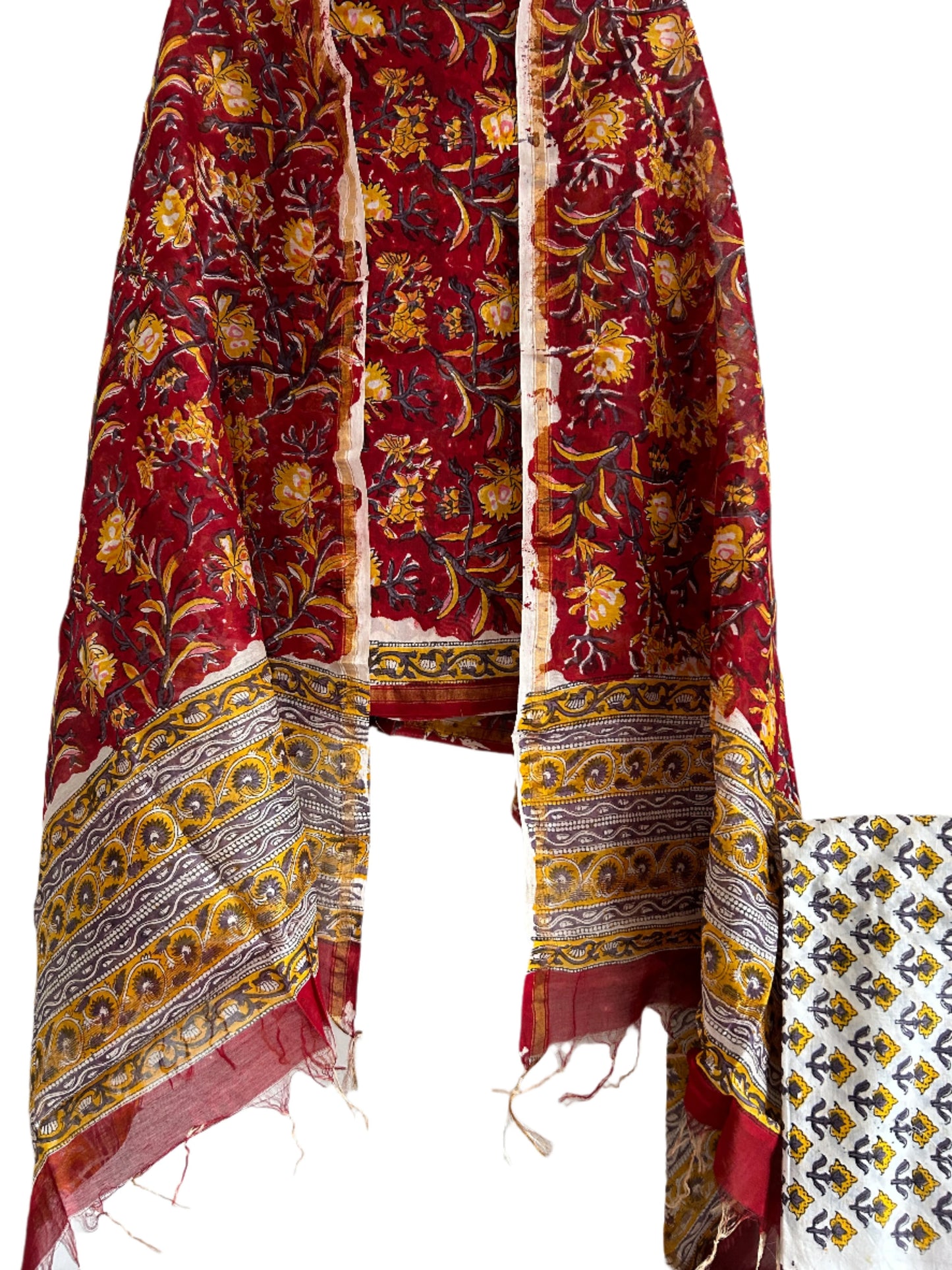 chanderi silk salwar