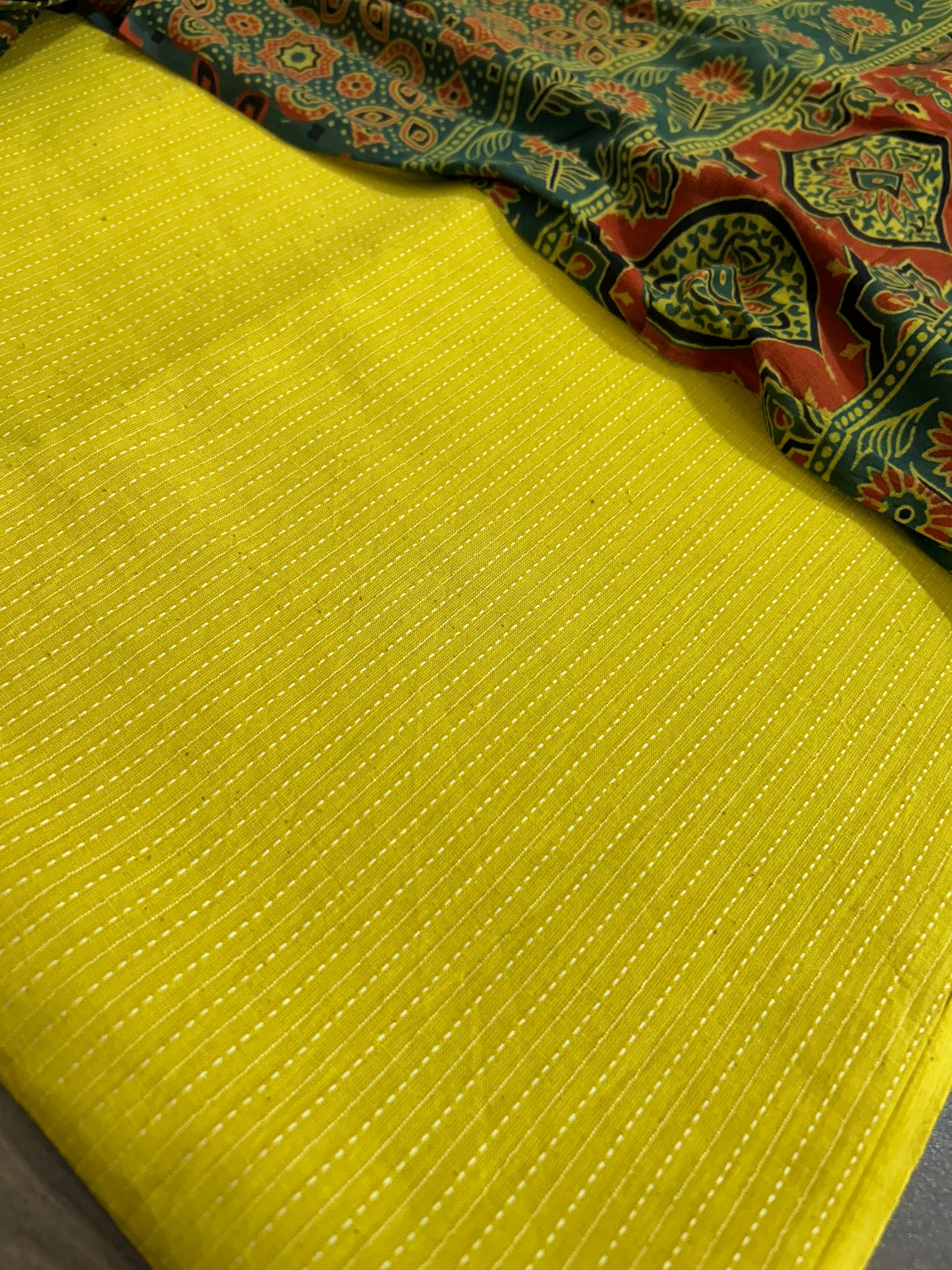 Ajrakh Cotton Dress Material