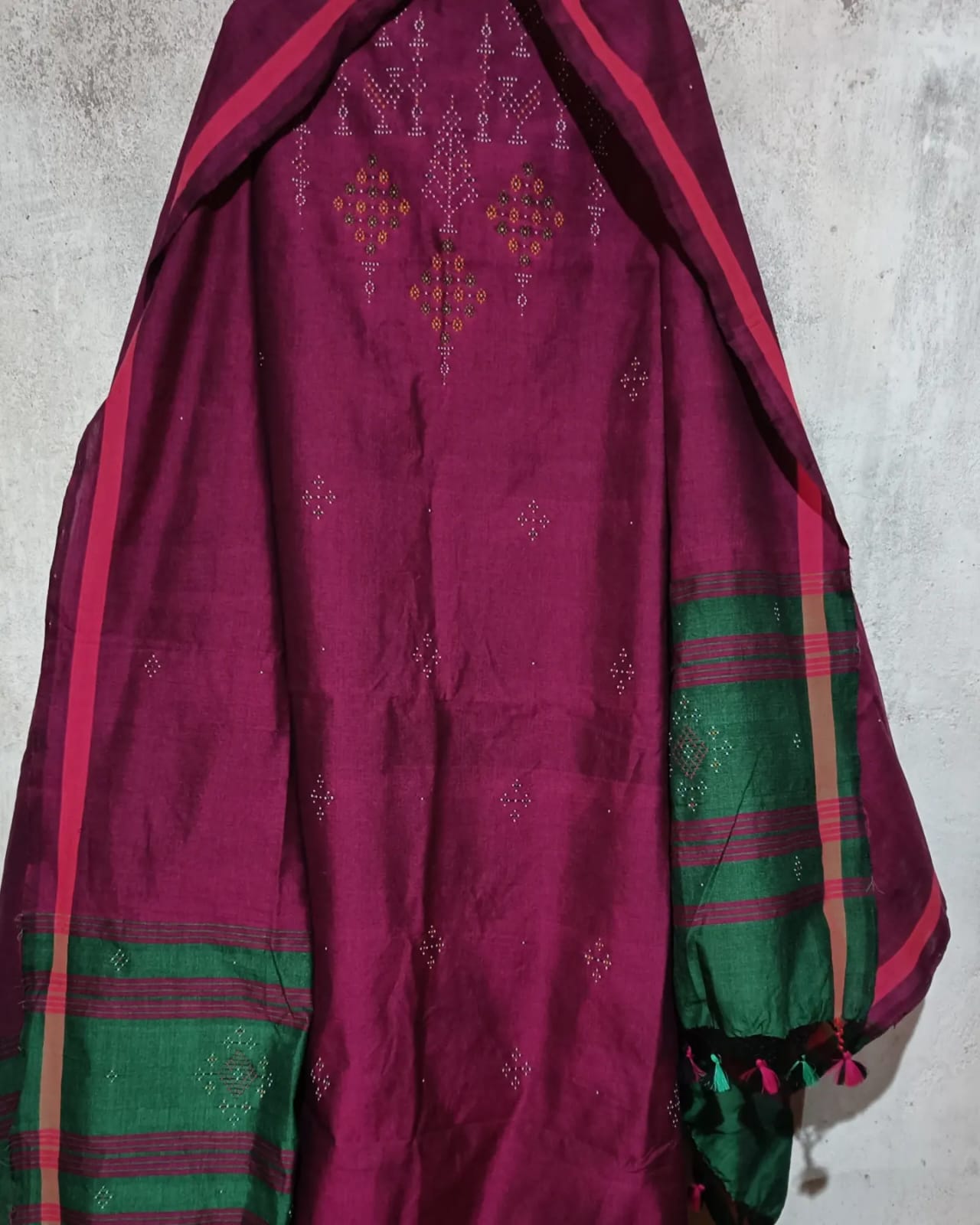 Tangaliya Cotton full Dress Material