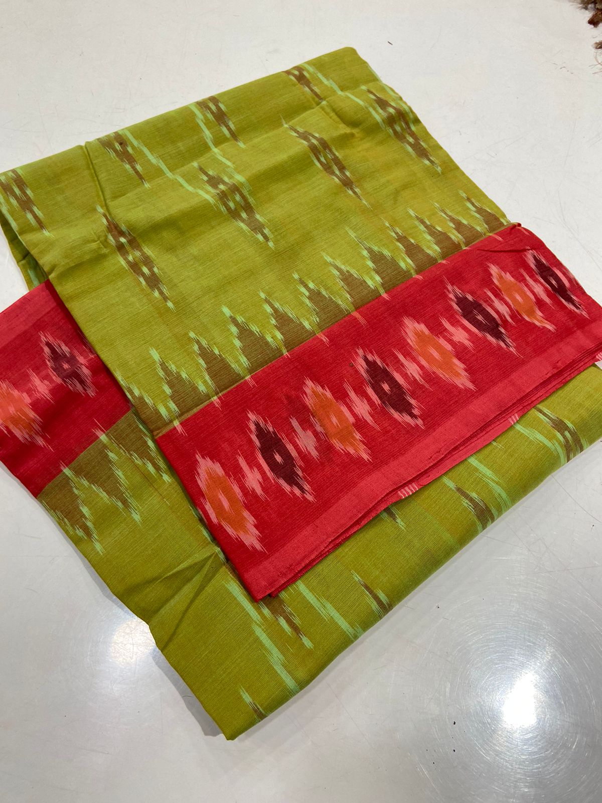 Ikat Cotton Saree