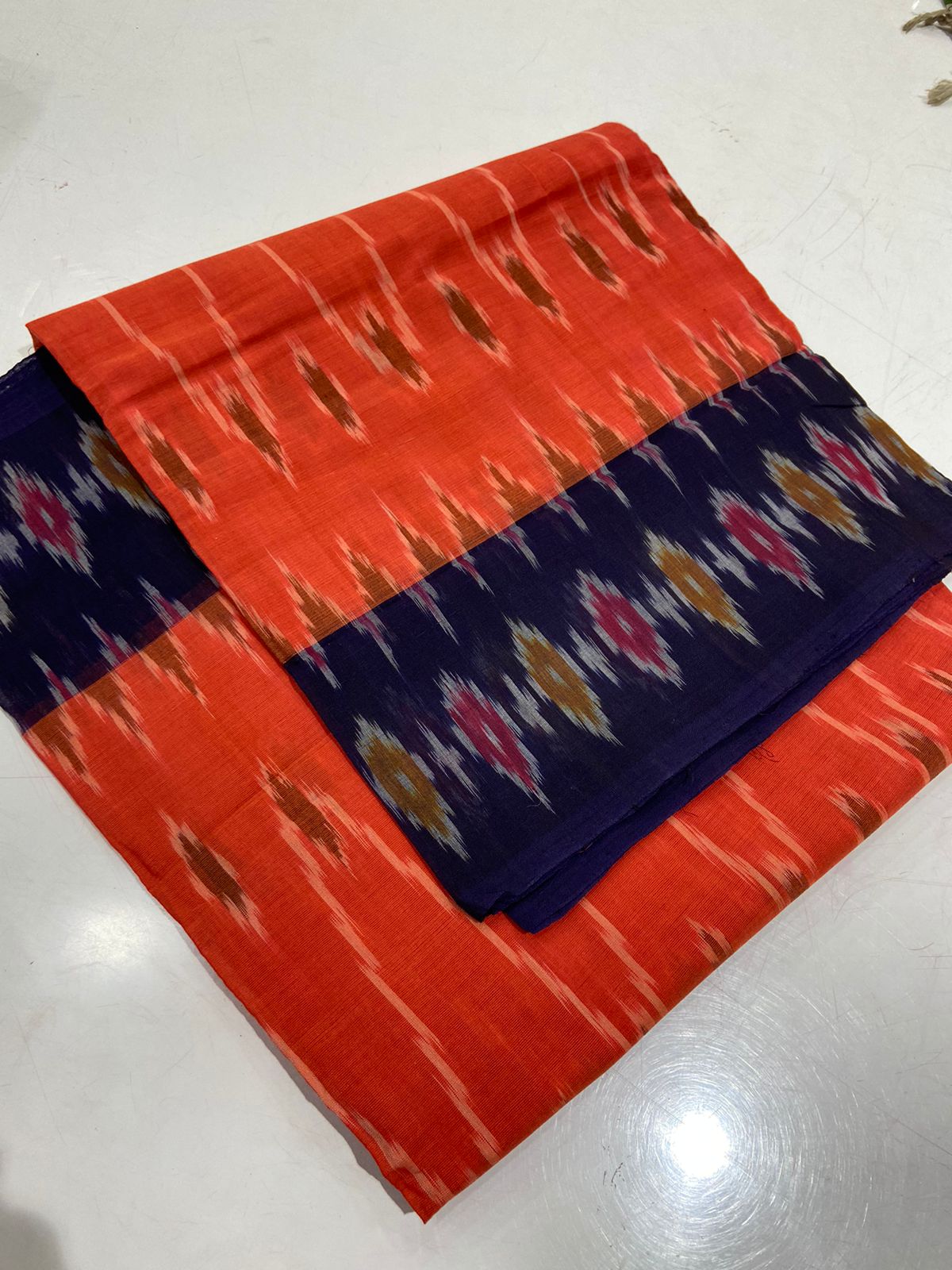 Ikat Cotton Saree