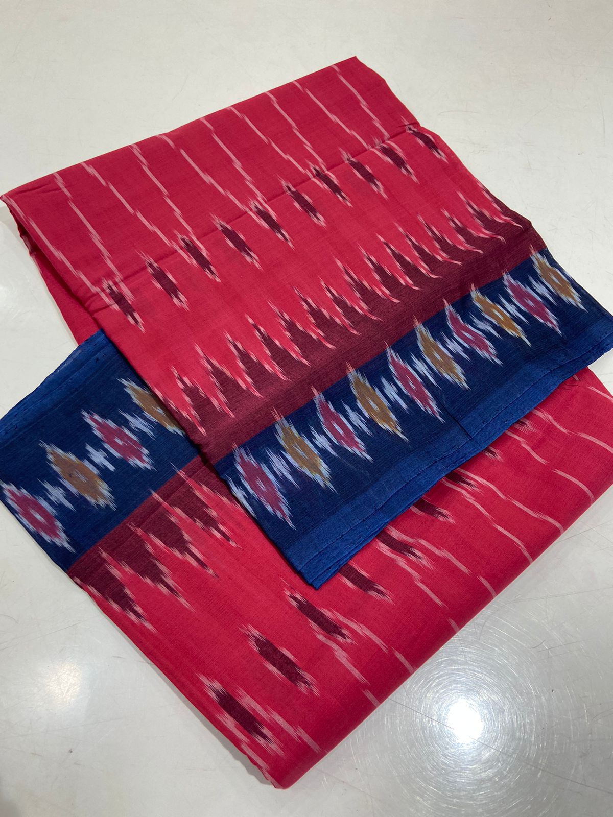 Ikat Cotton Saree