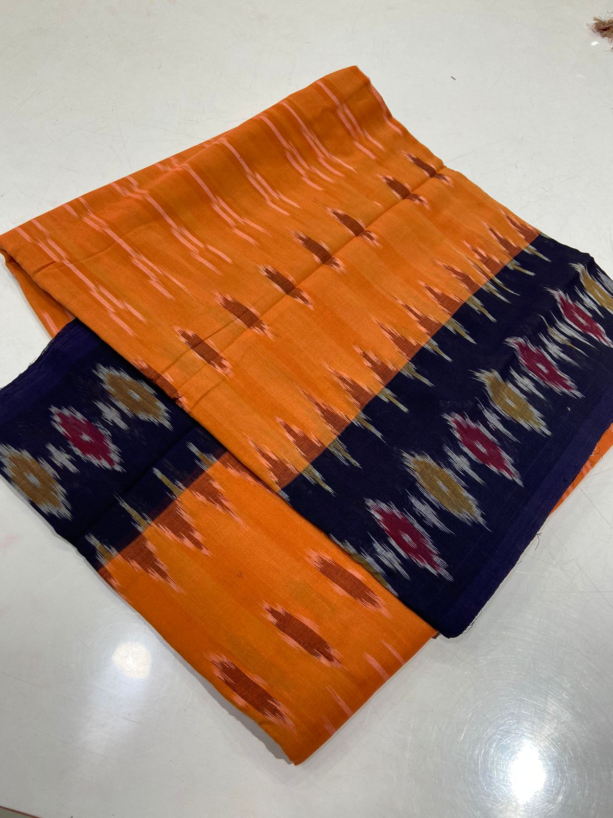 Ikat Cotton Saree