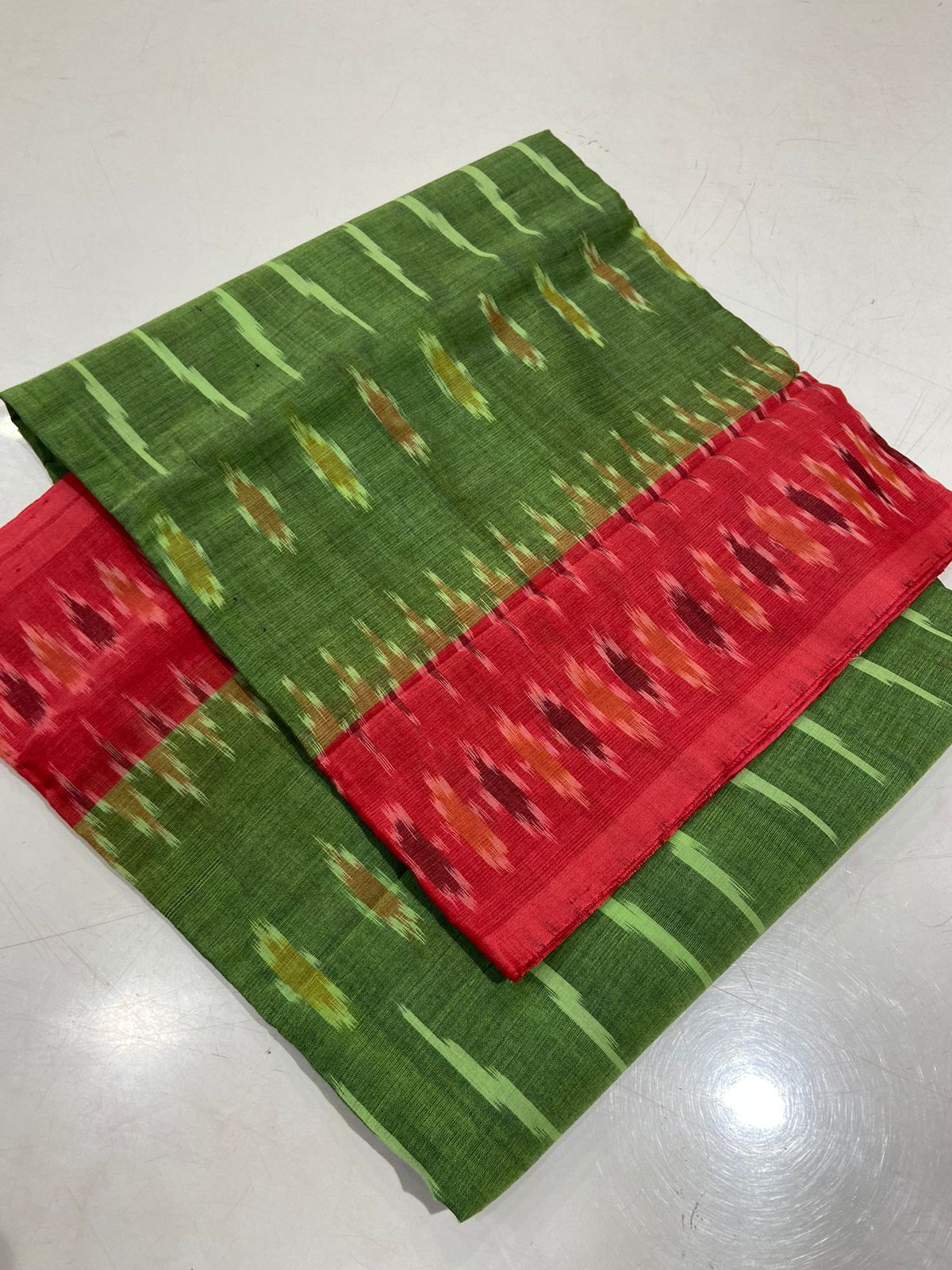 Ikat Cotton Saree