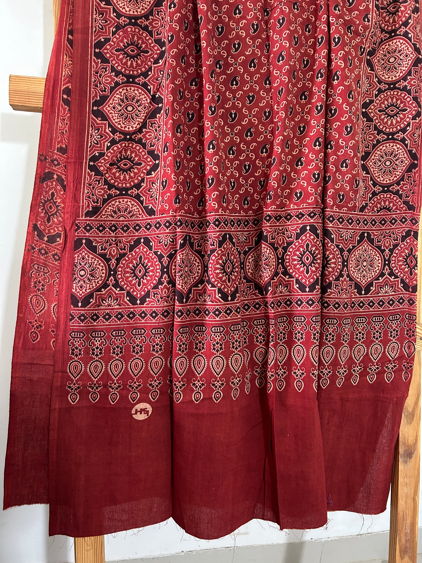 Ajrakh Cotton Dupatta