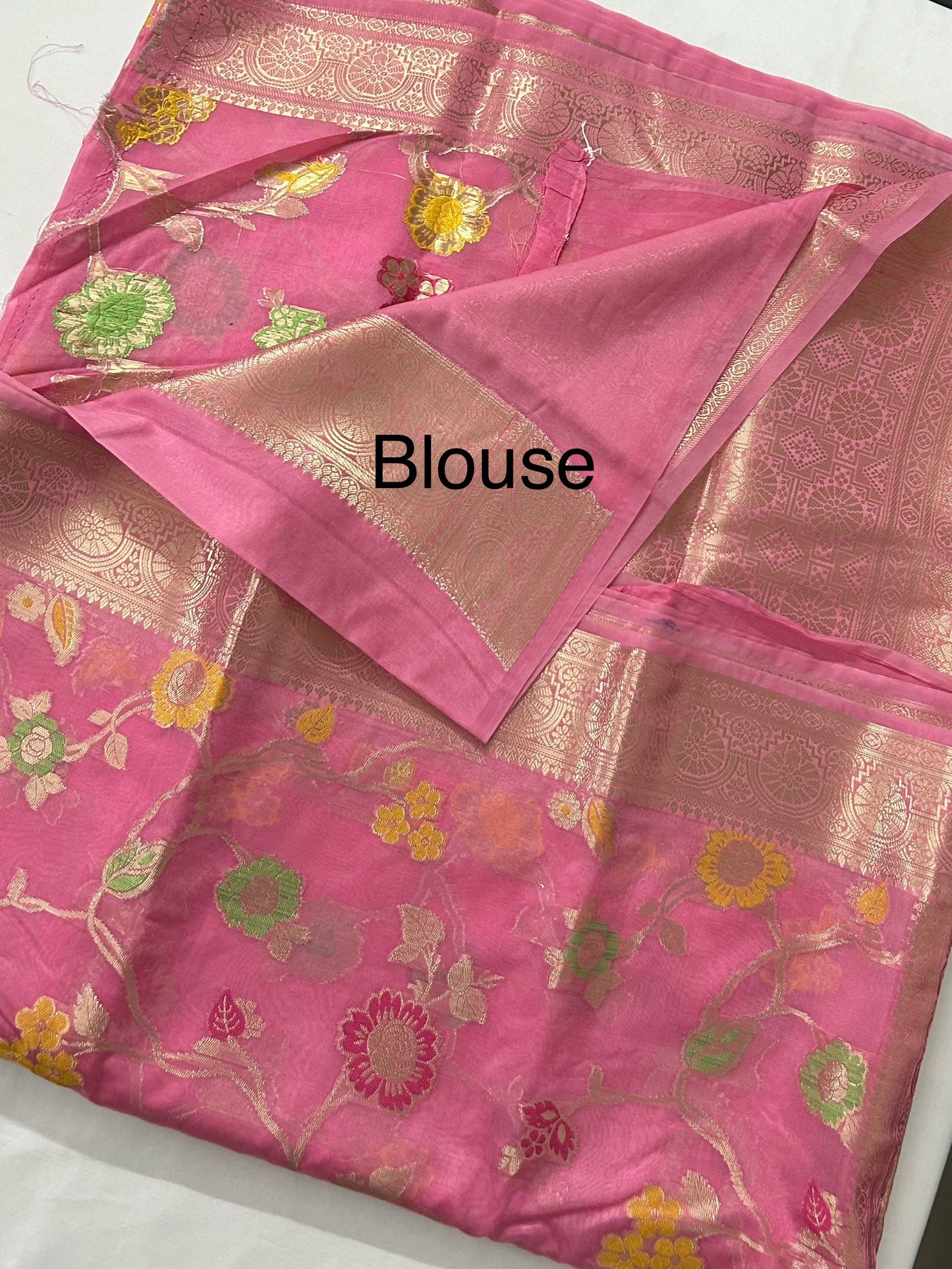 Banarasi Semi Georgette Silk Saree