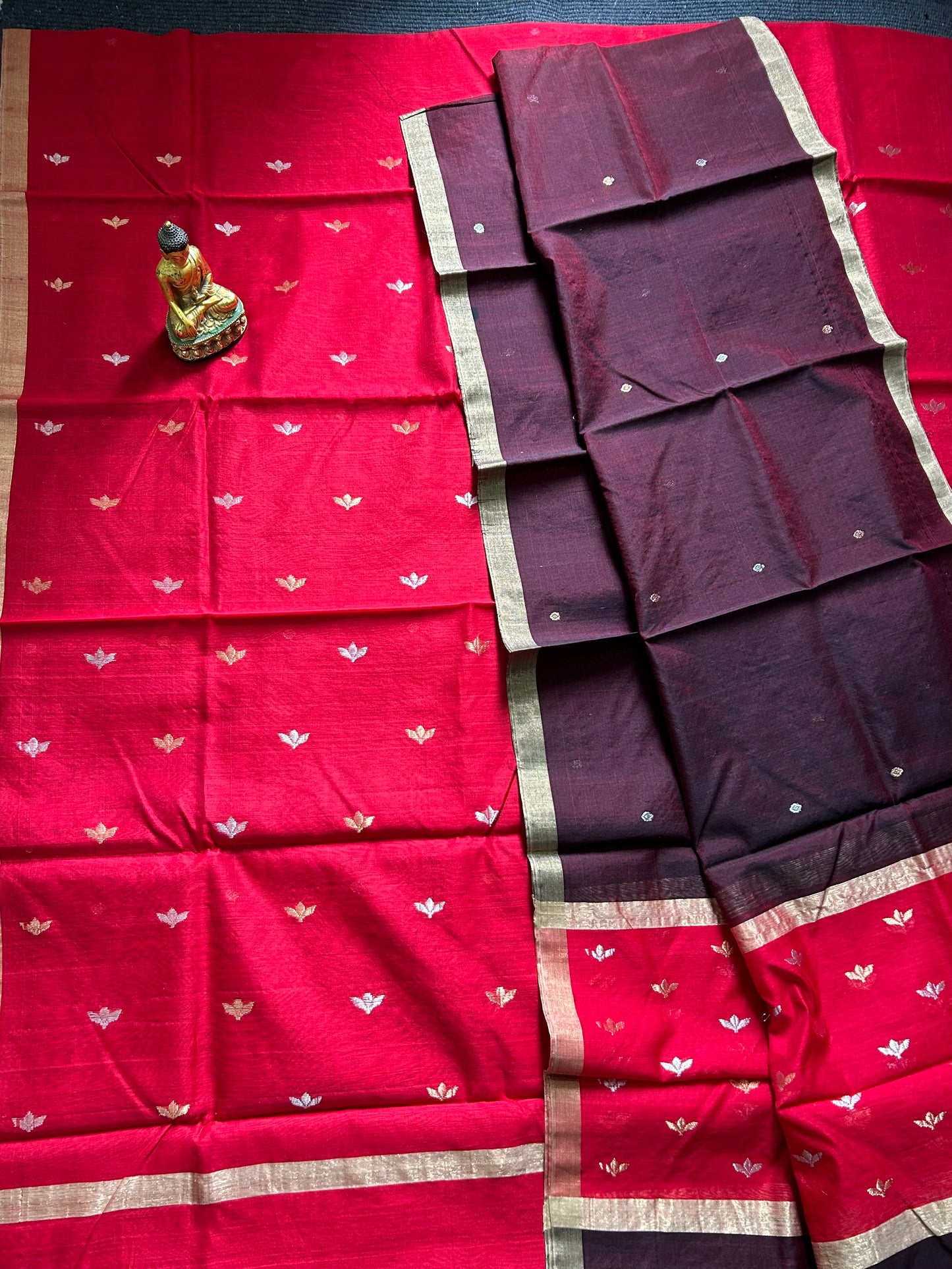 Chanderi Silk Top Dupatta set