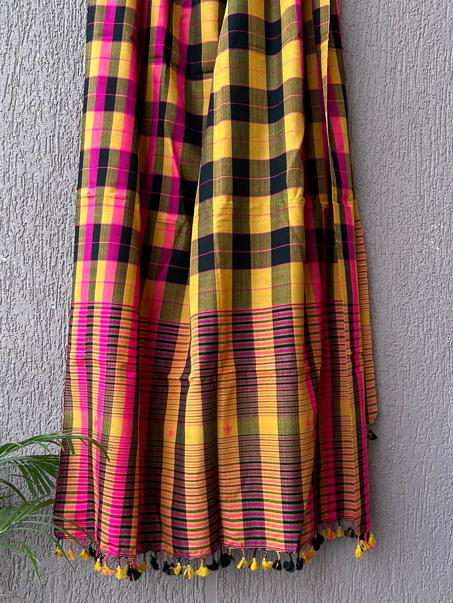 Bhujodi Cotton Kutch Embroidered Dupatta