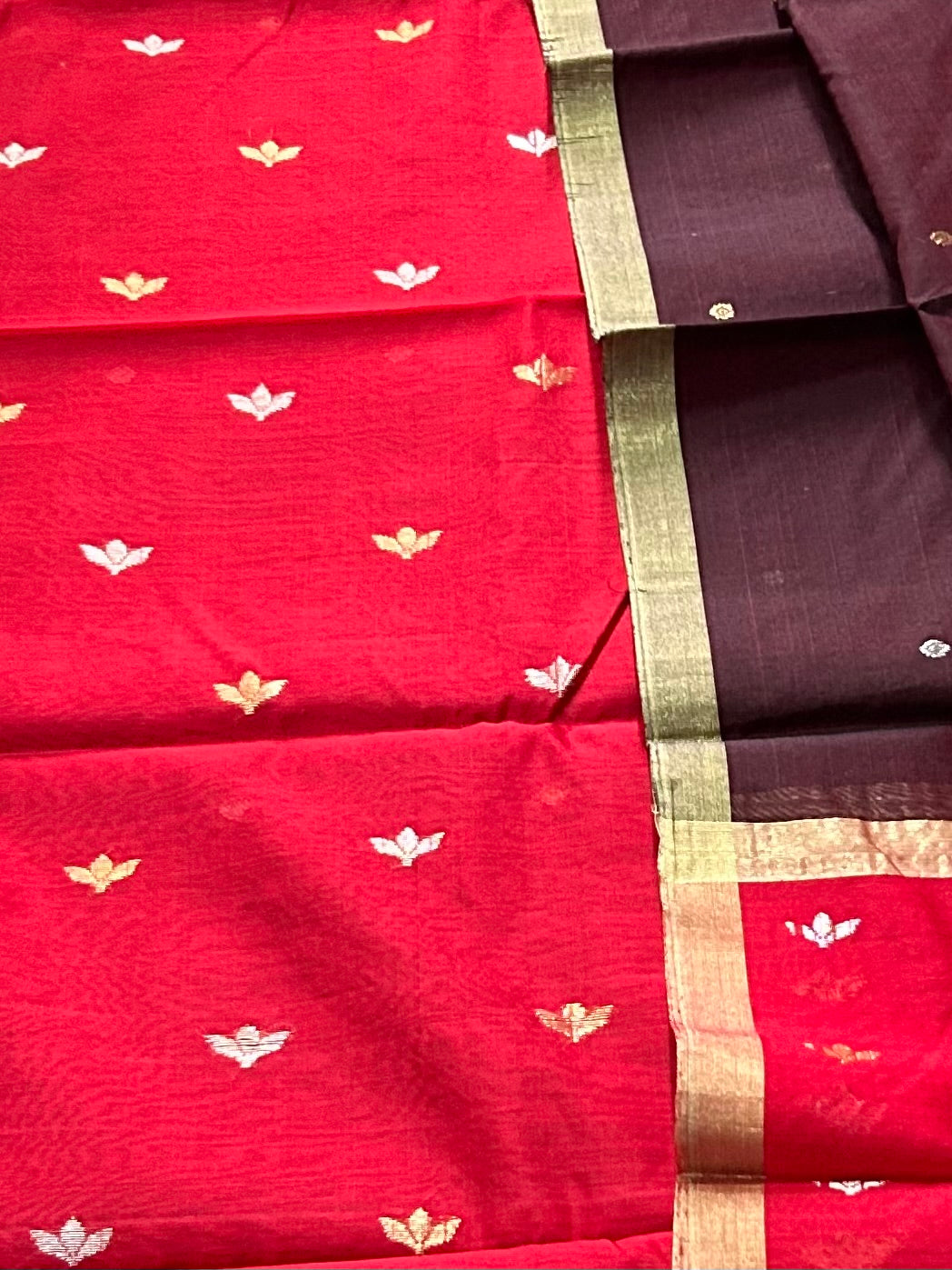 Chanderi Silk Top Dupatta set