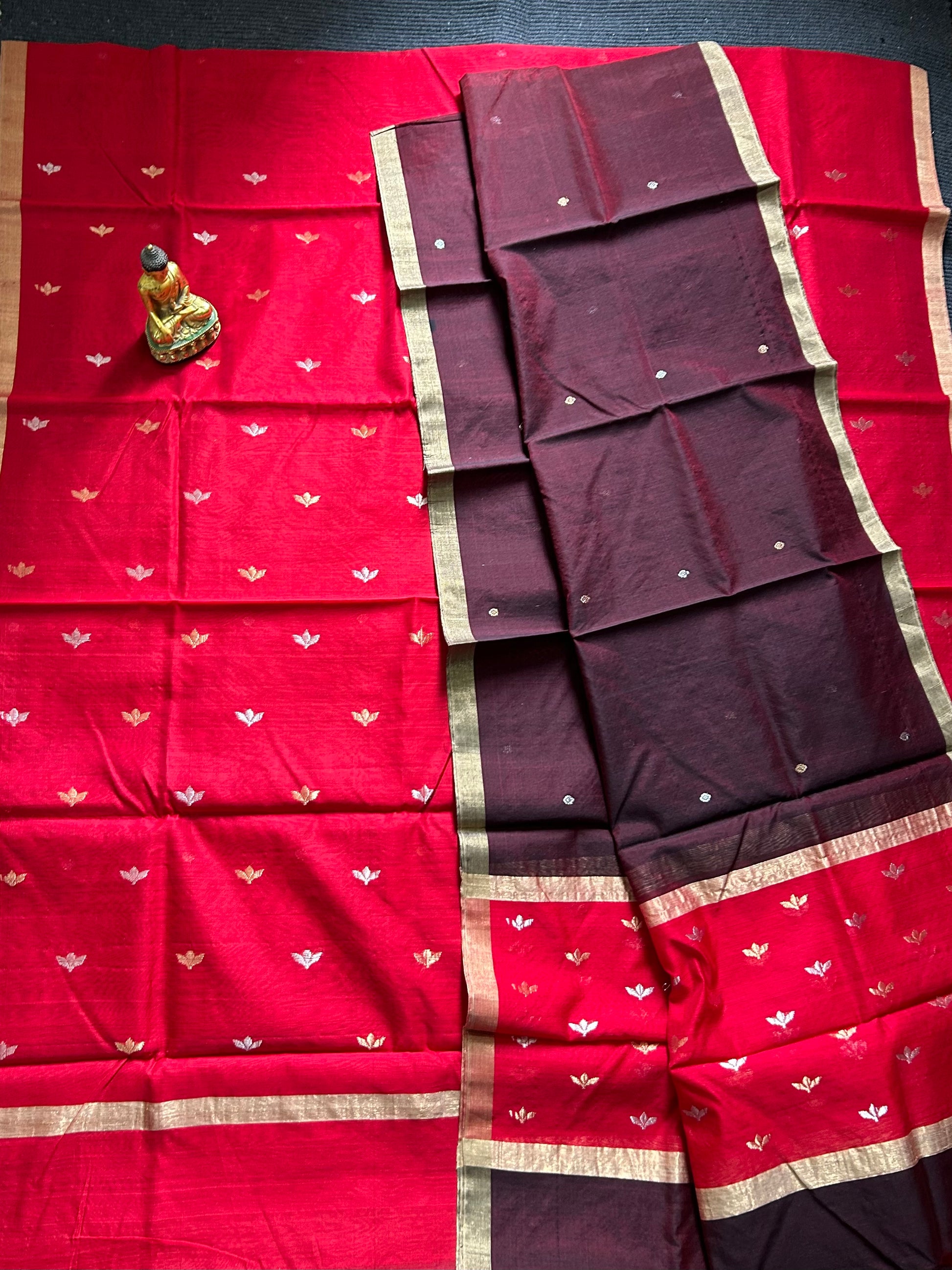 Chanderi Silk Top Dupatta set