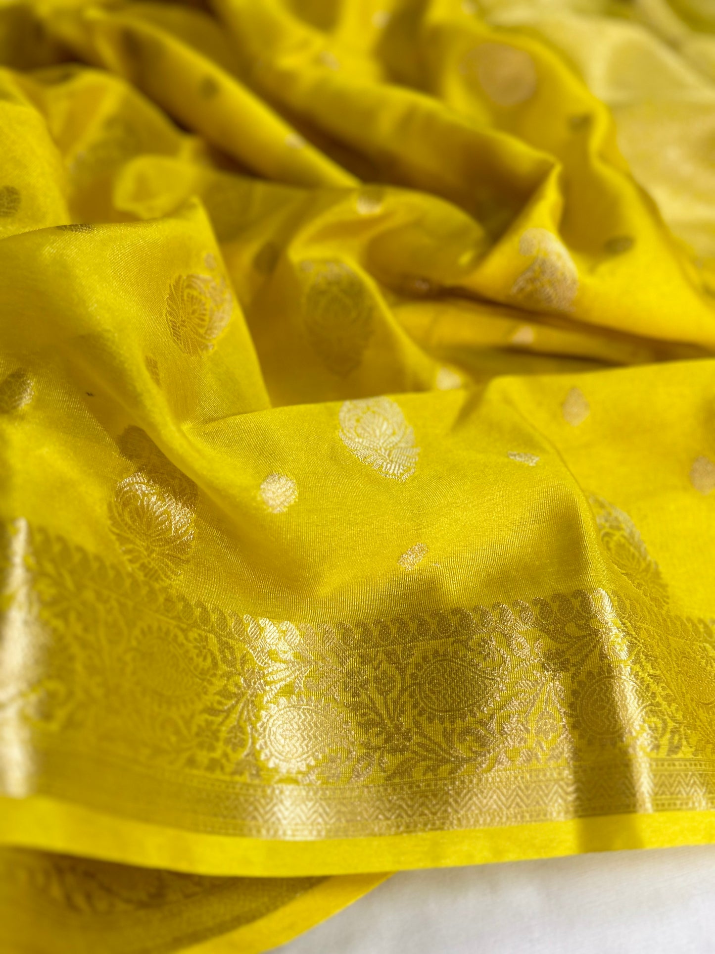 Banarasi Soft Semi Georgette Silk Saree