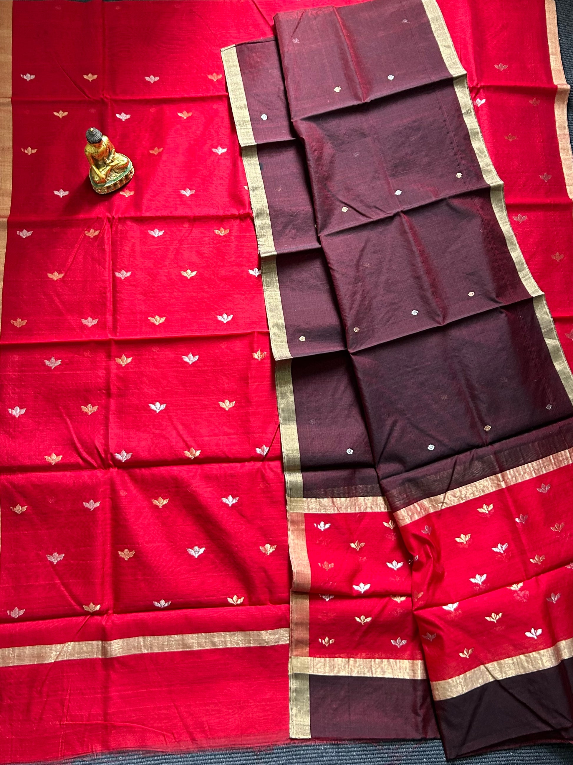 Chanderi Silk Top Dupatta set