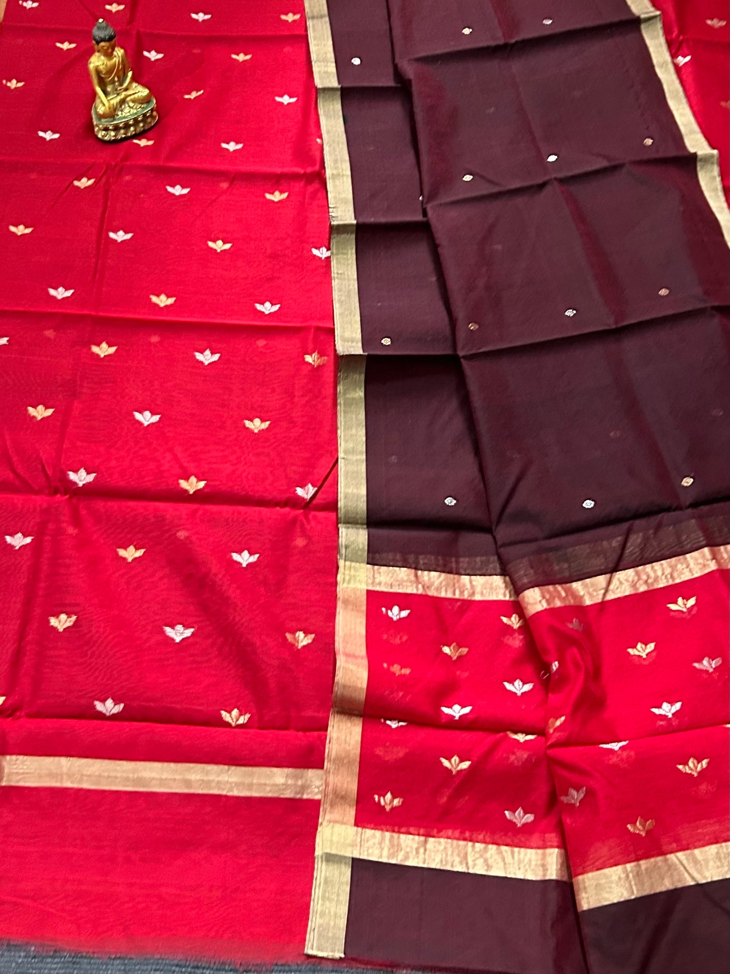 Chanderi Silk Top Dupatta set