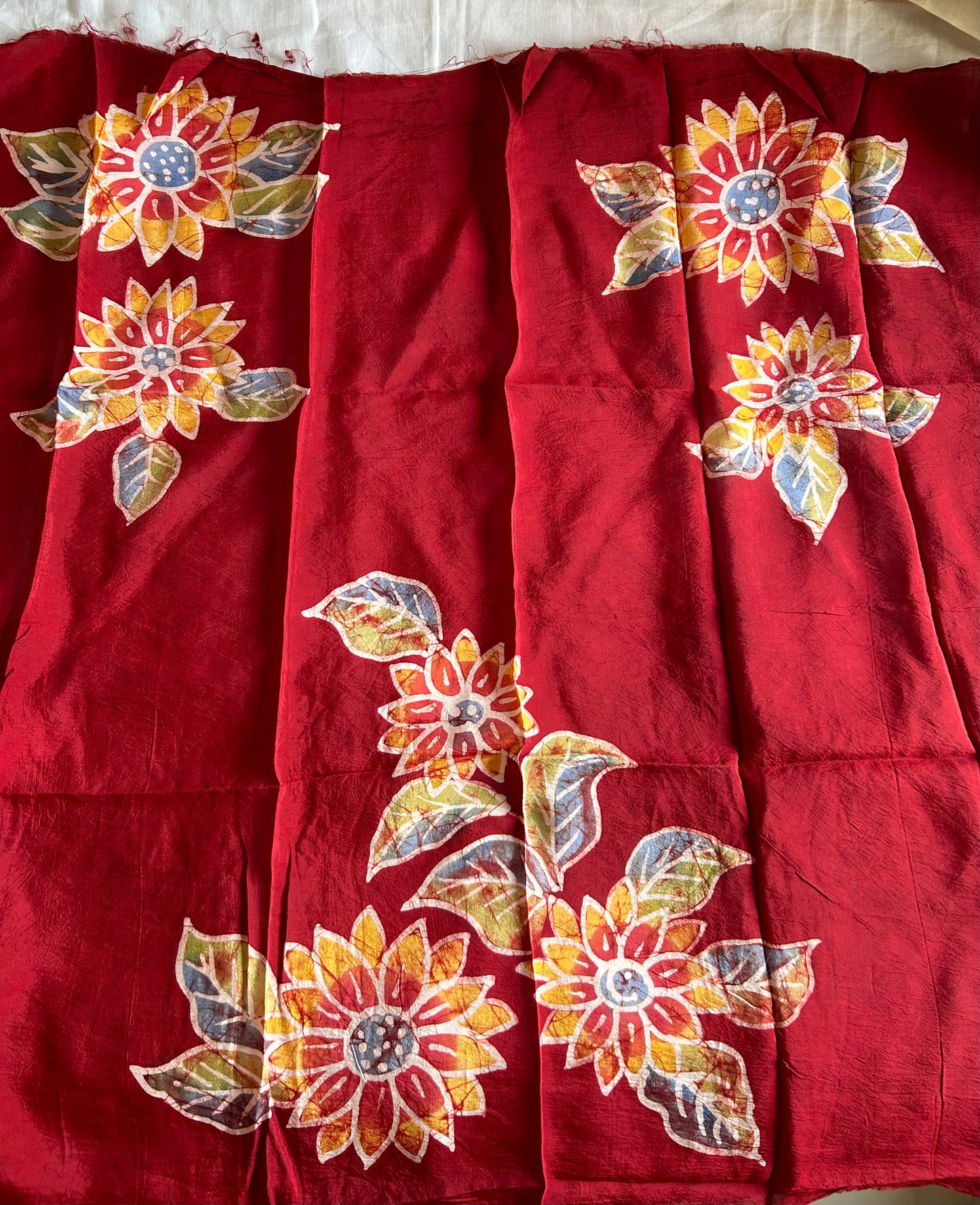 Batik Silk Blouse Piece
