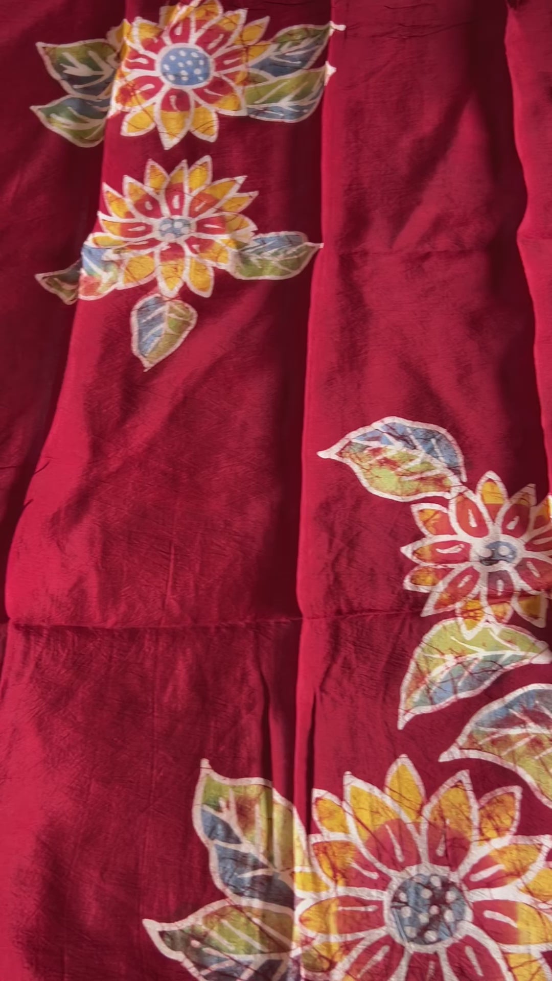 Batik Silk Blouse Piece
