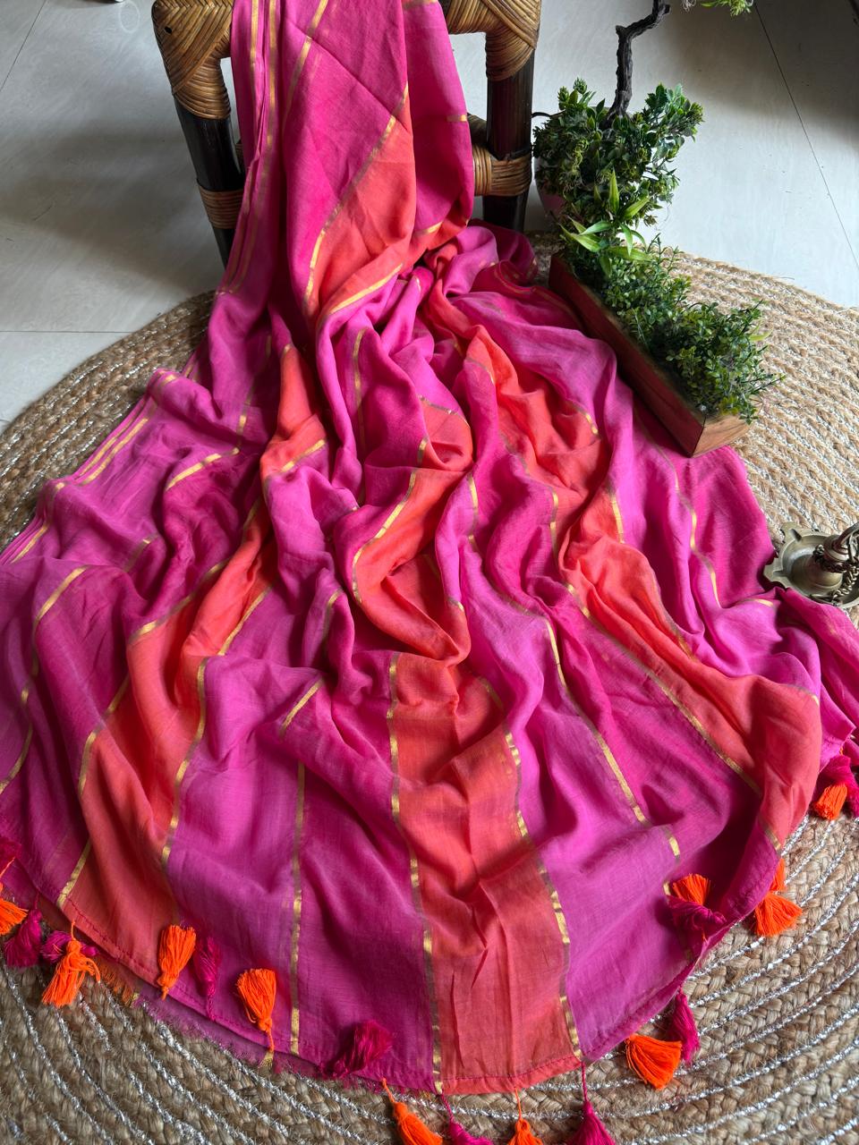 Malmal Saree