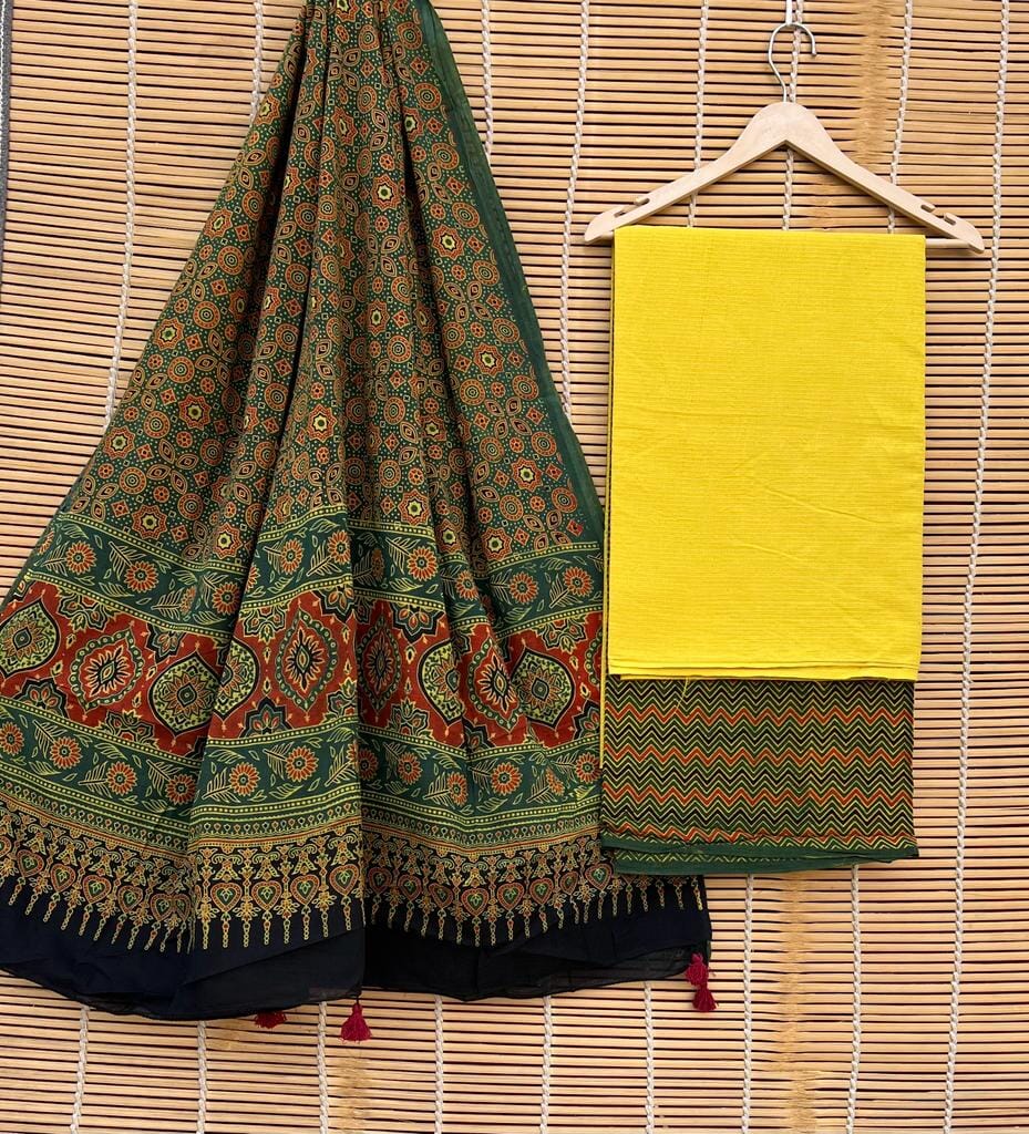 Ajrakh Cotton Salwar Suit