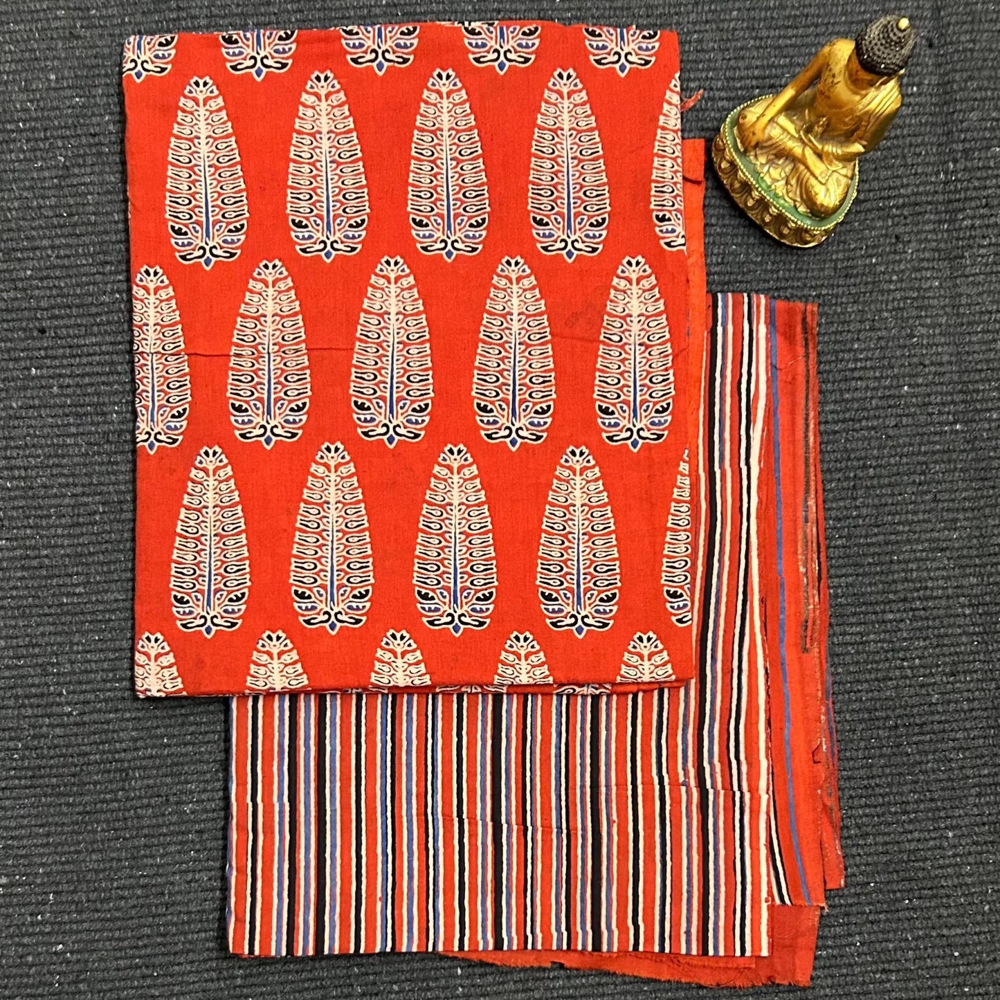 Ajrakh Cotton Top Bottom Set