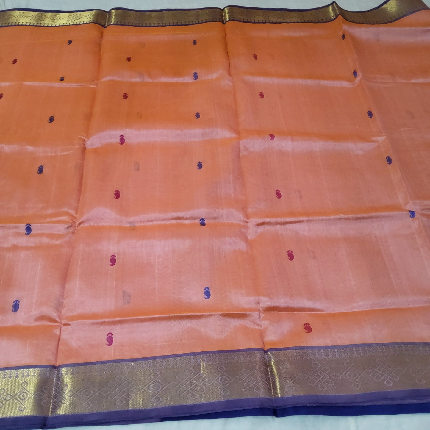 Arani Silk Saree with All over bootis