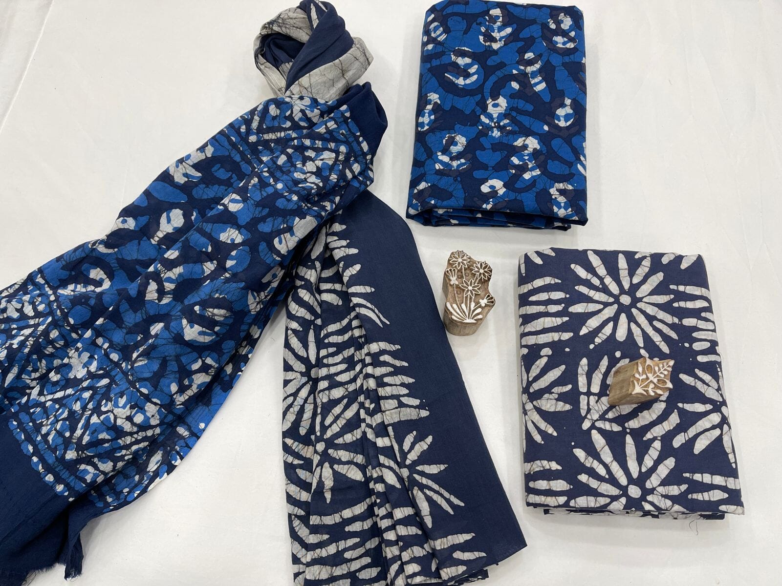 Cotton Dress Material with Cotton Dupatta