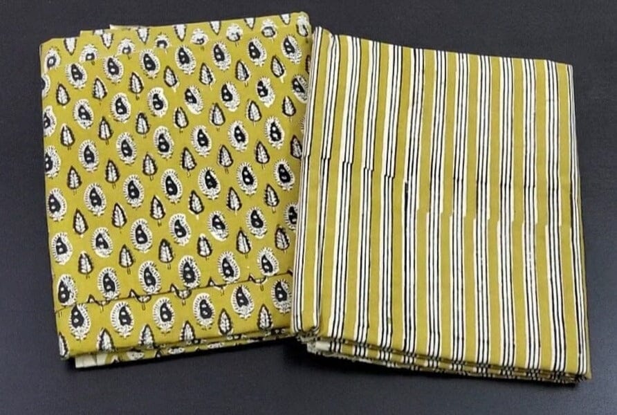 Bagru Printed Cotton Top Bottom set