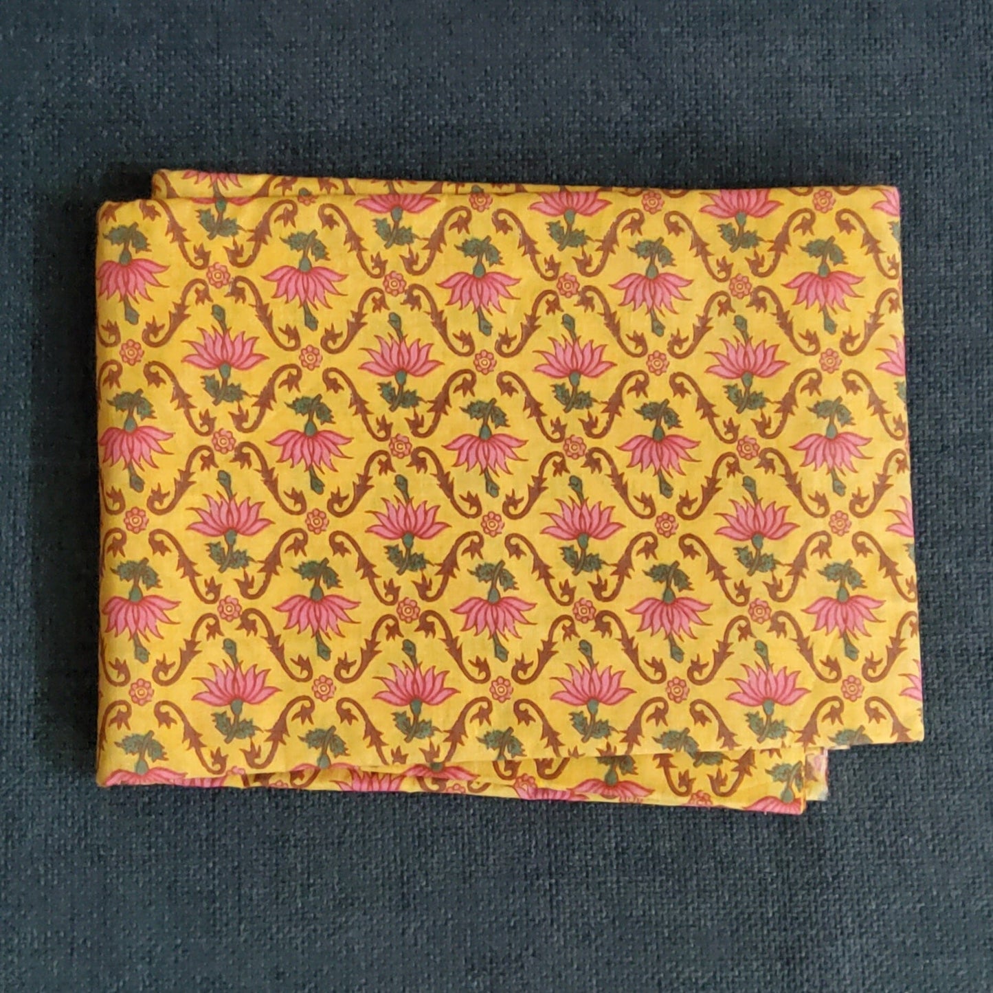 Bagru Print Cotton Kurti Fabric