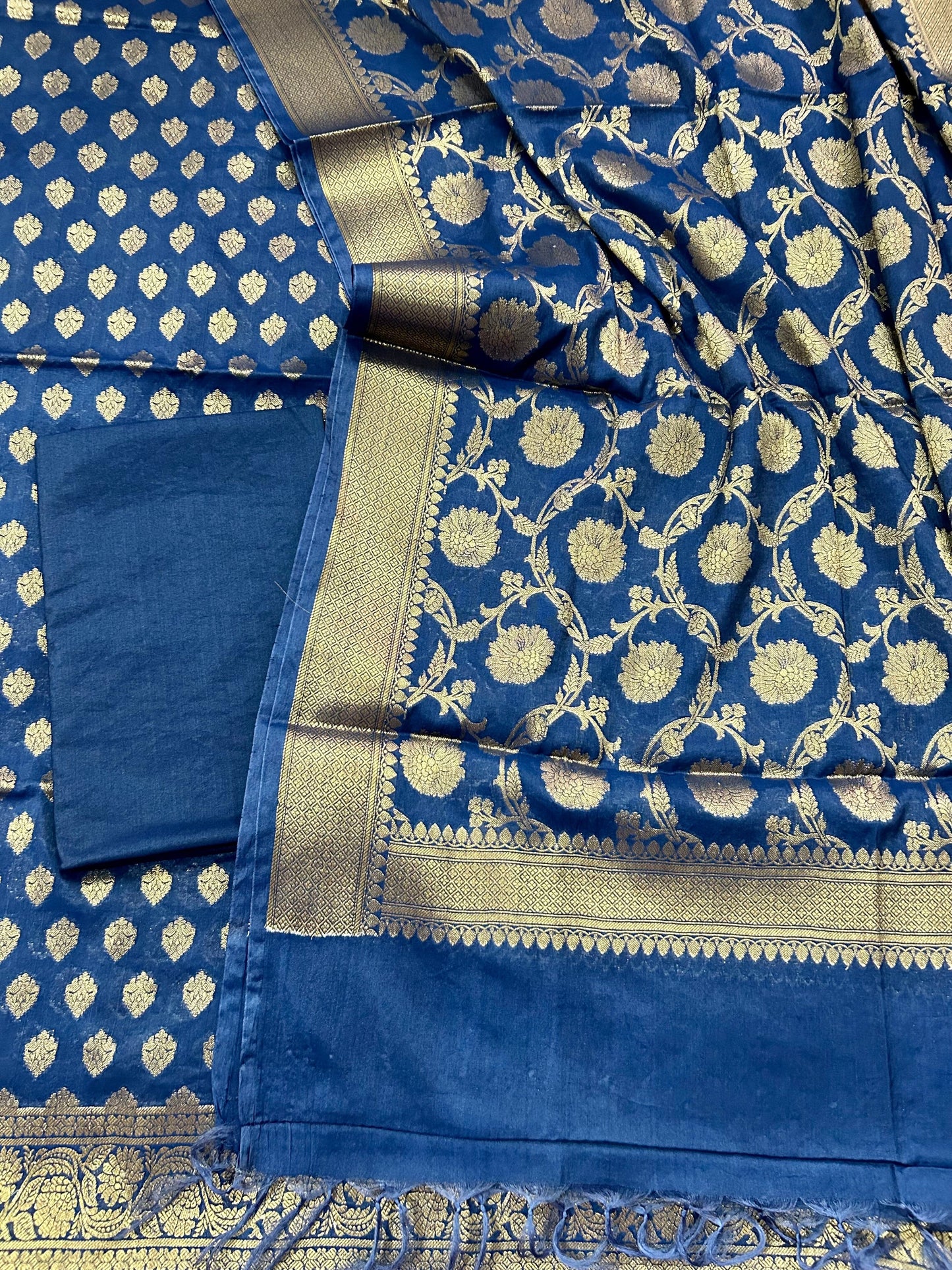 Banarasi Cotton Dress Material