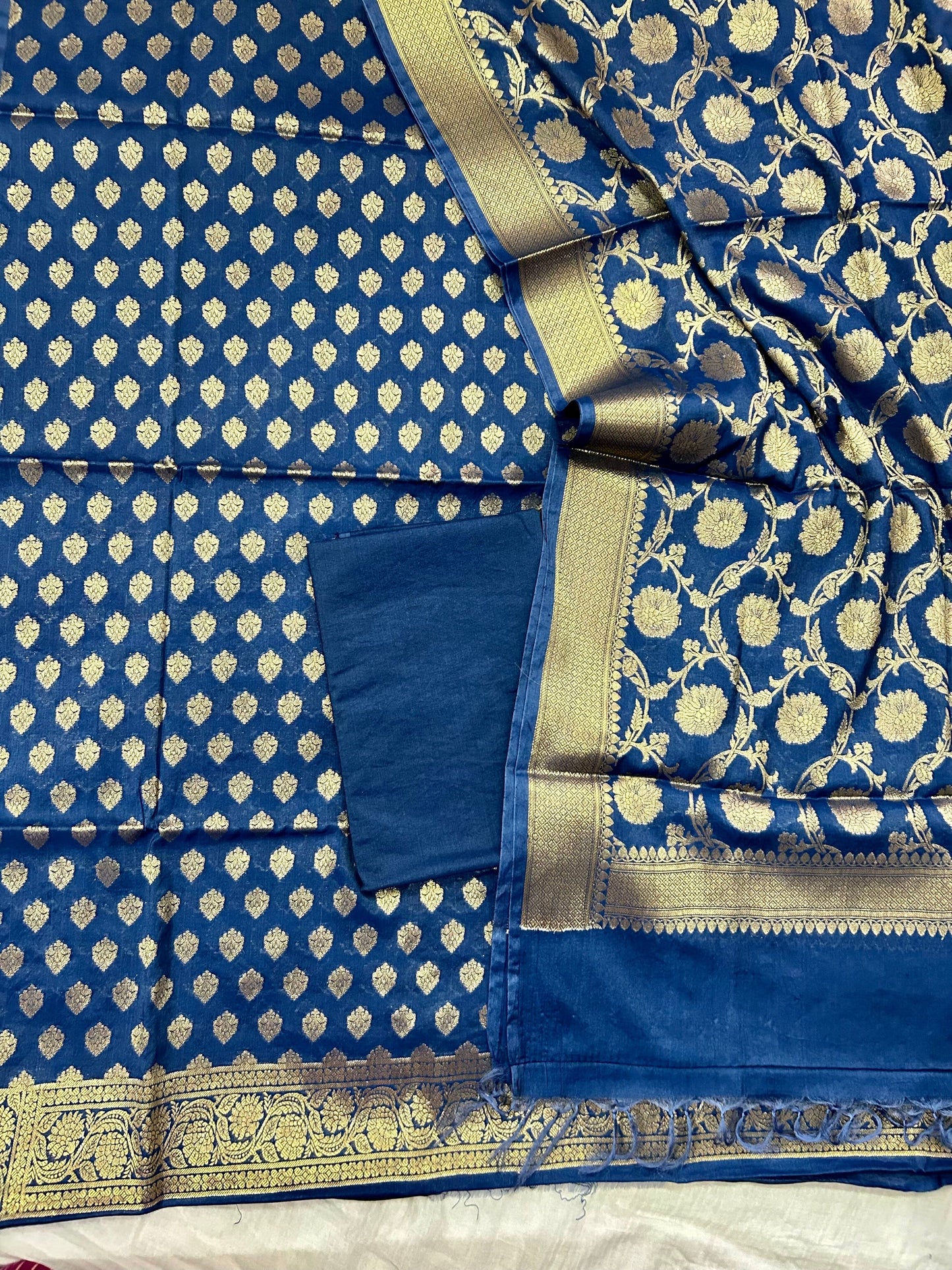 Banarasi Cotton Dress Material