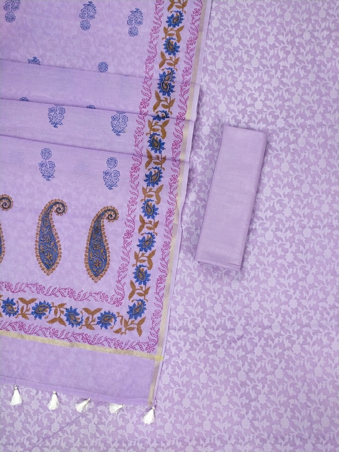 Banarasi Cotton Dress Material