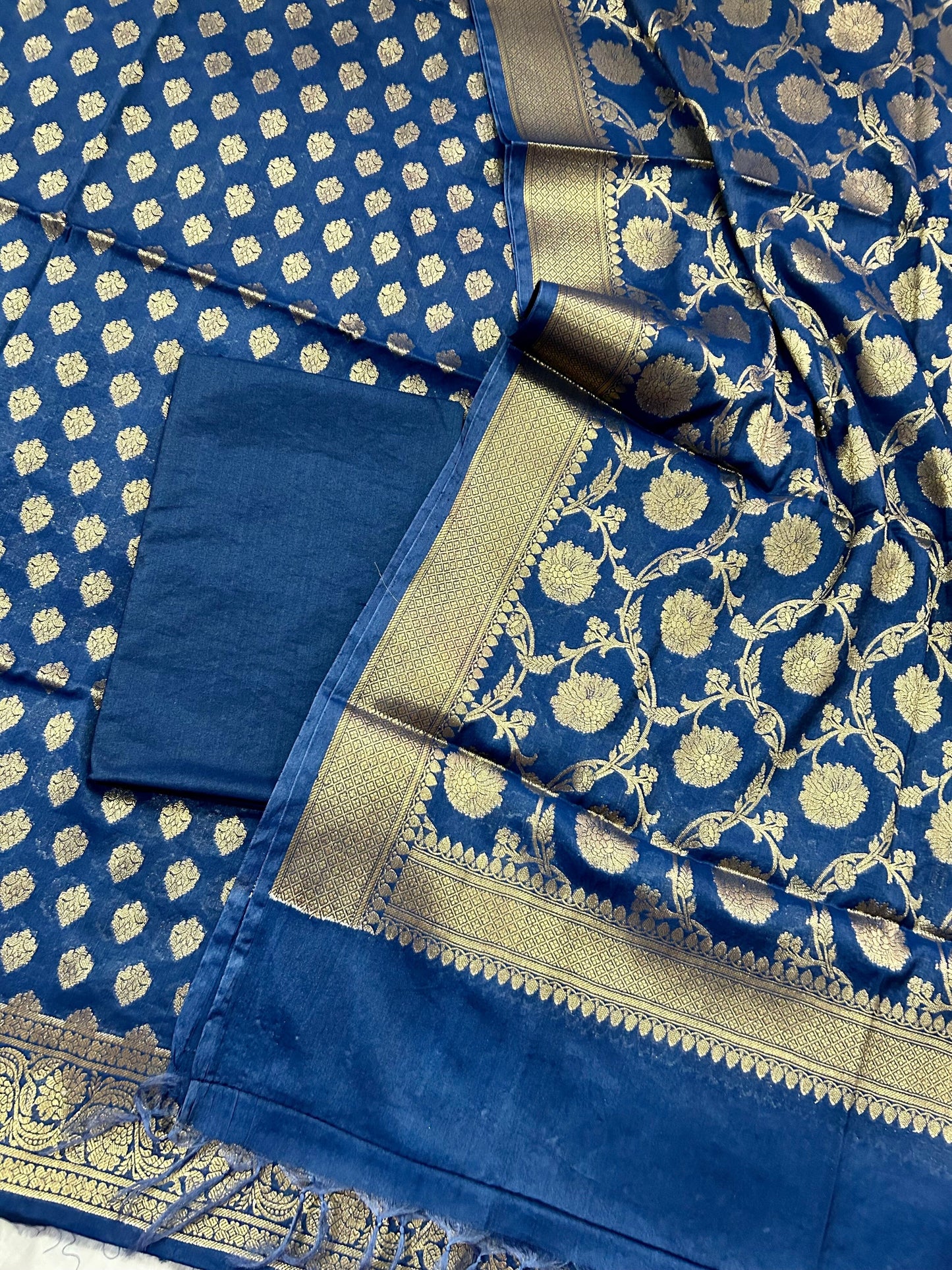 Banarasi Cotton Dress Material