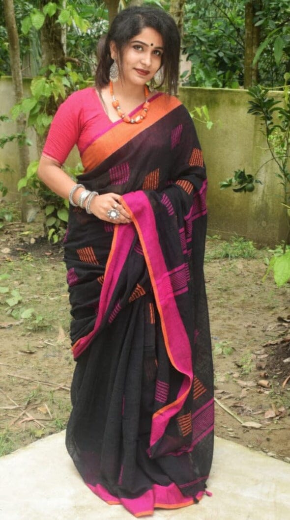 Cotton Saree with Blouse
