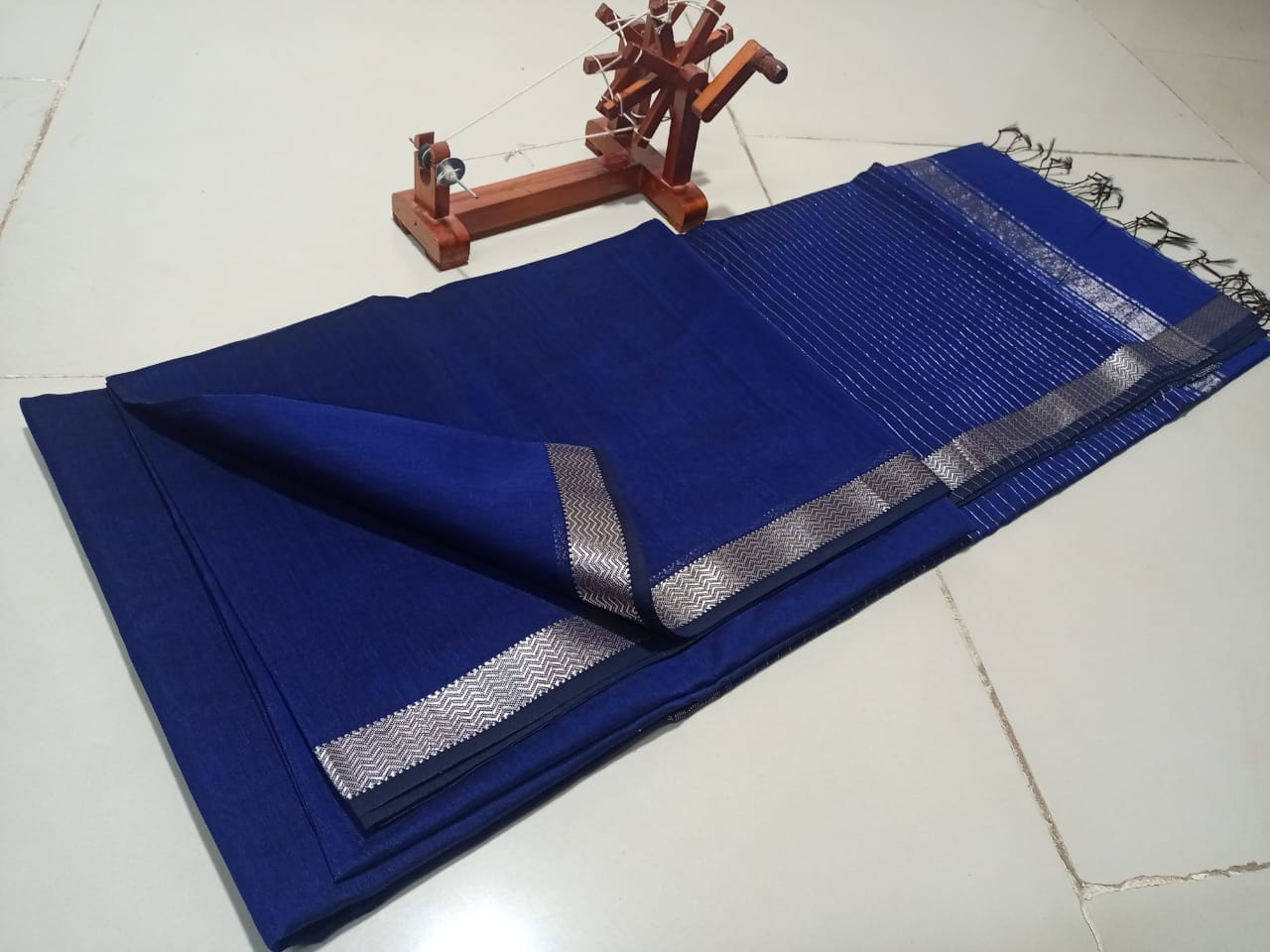 Maheshwari Handloom Silk Cotton Saree