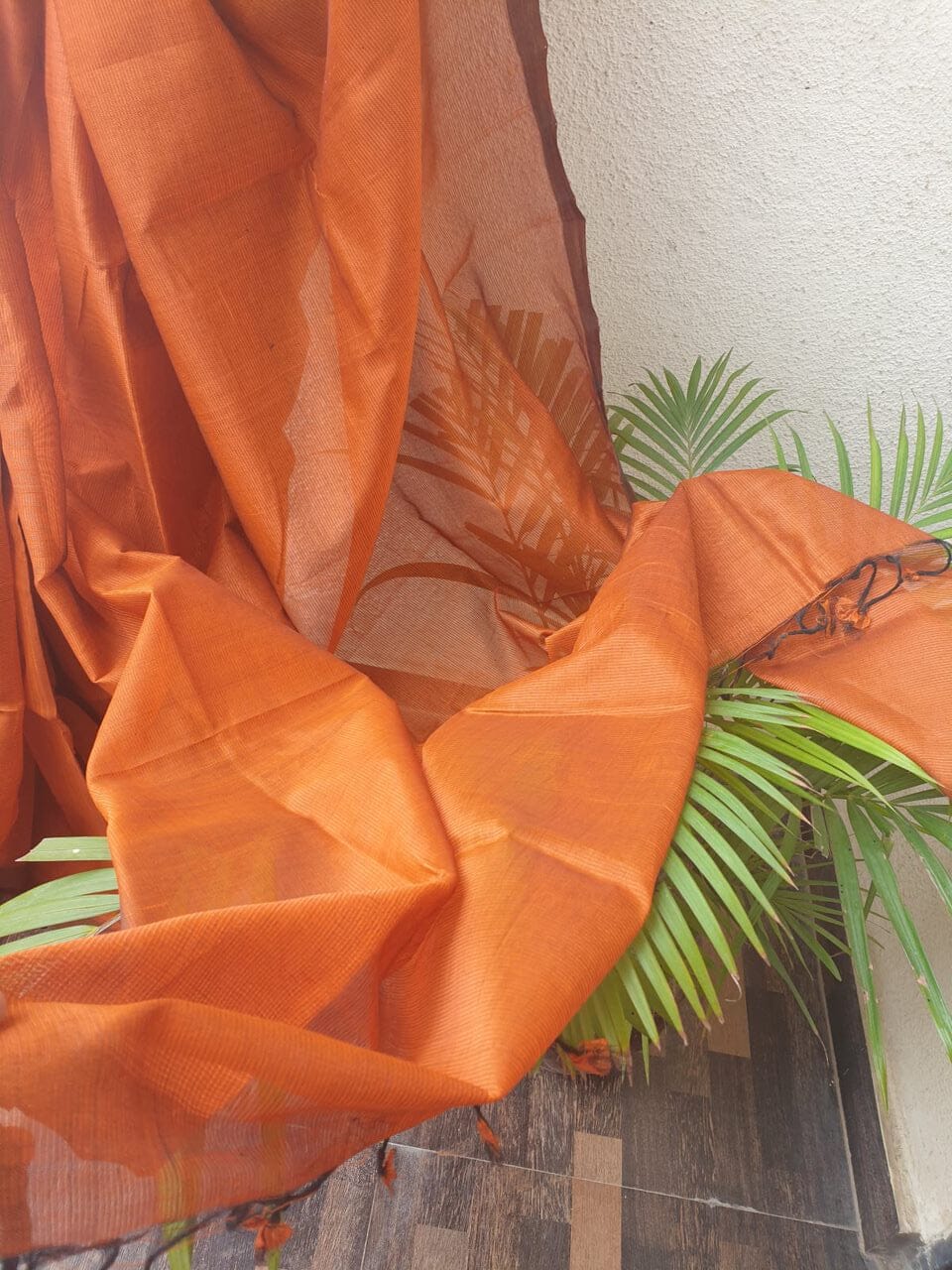 Mangalgiri Silk Cotton Saree with running Blouse