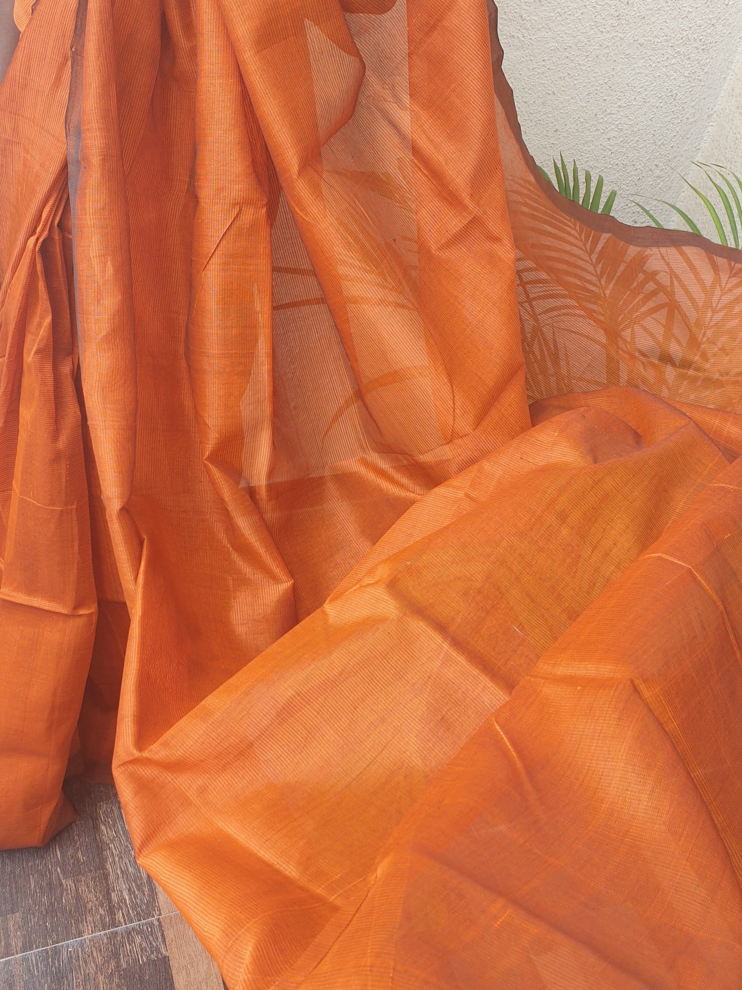 Mangalgiri Silk Cotton Saree with running Blouse