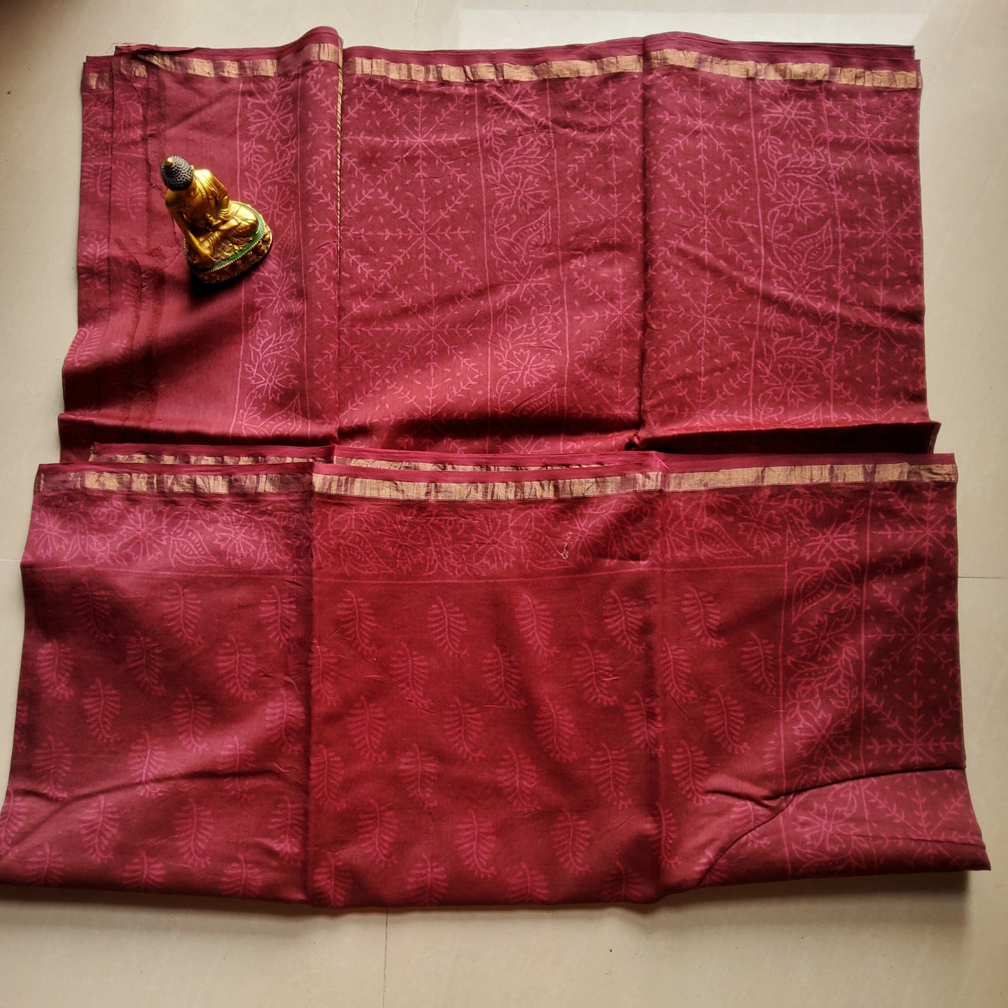 Chanderi Silk Cotton Saree #