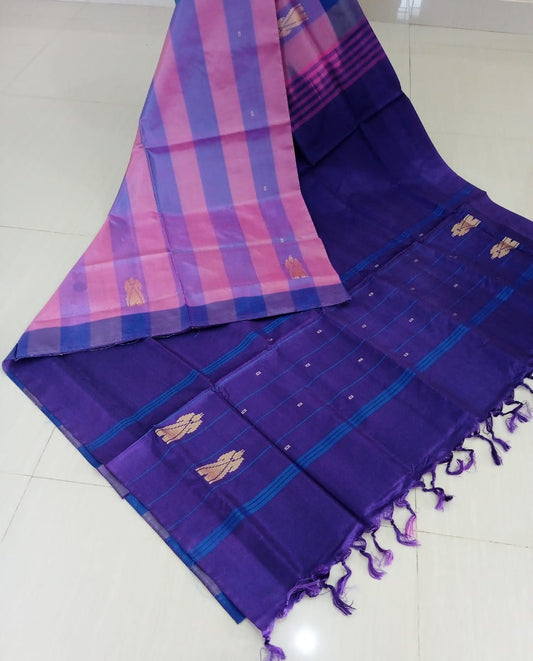 Chinnalam Handloom Silk Saree